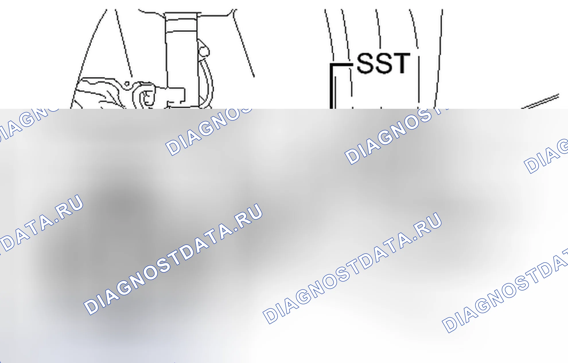 Рис. 7: ДЕМОНТАЖ. Toyota Matrix E140