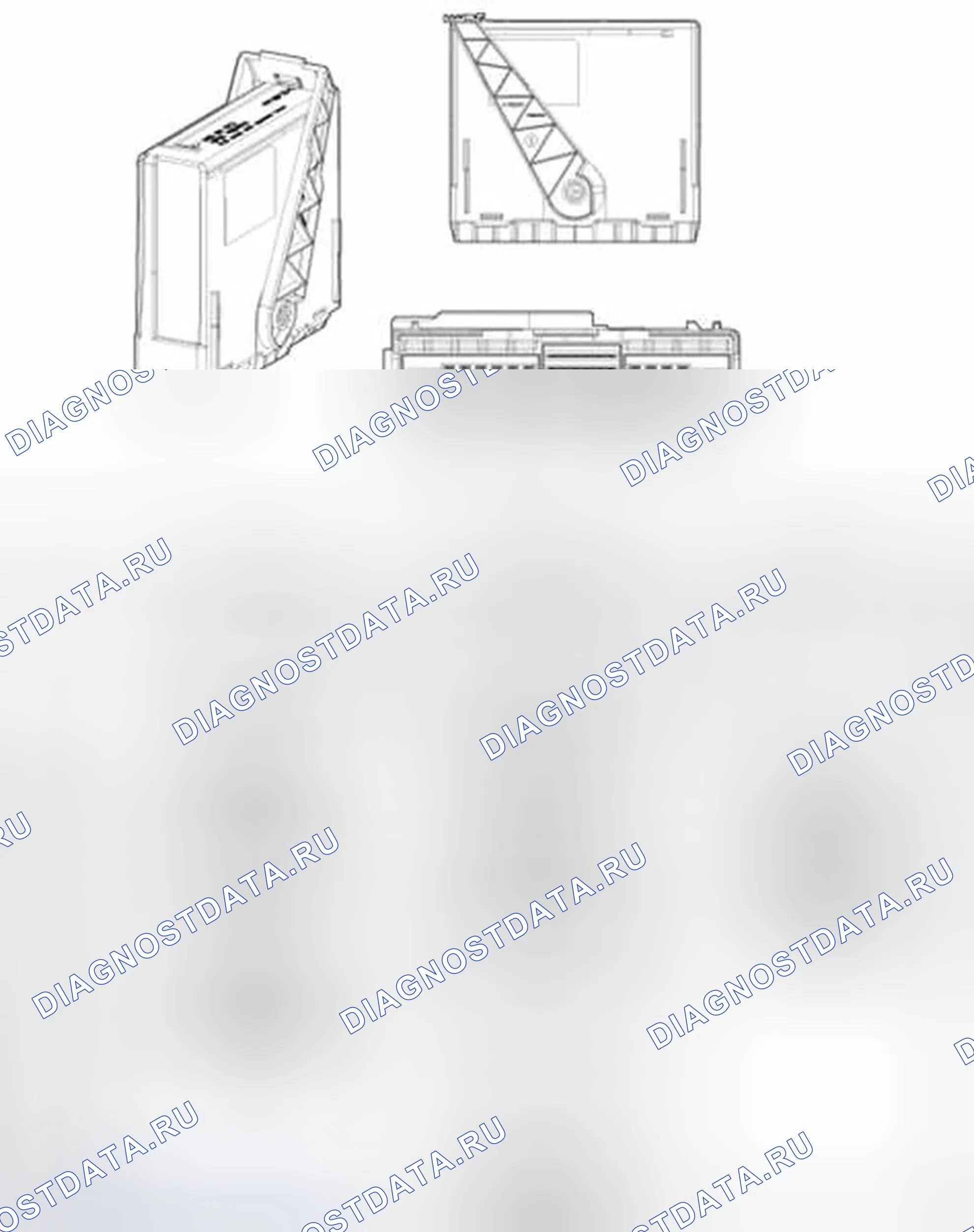 Рис. 78: Компоненты. Hyundai Equus II