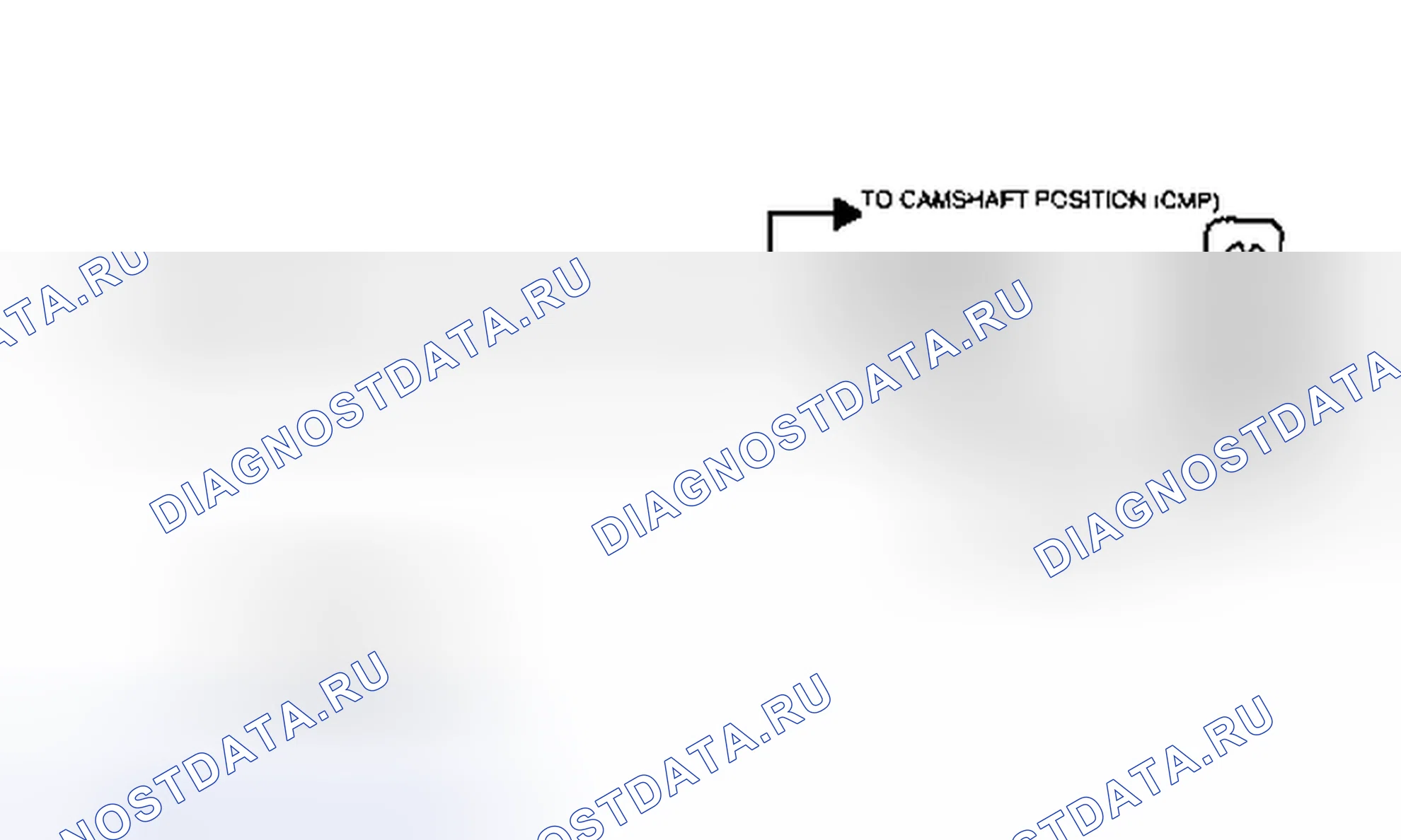 Рис. 30: Проверка синхронизации искры Ckt. (PA1-2,0 л W / Dist. Монтируемый блок управления зажиганием). Mazda MX-6 I