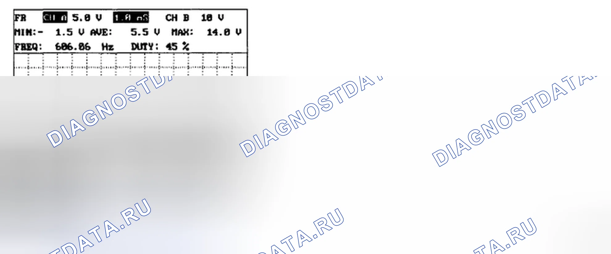 Рис. 6: ФОРМА СИГНАЛА. Kia Magentis II
