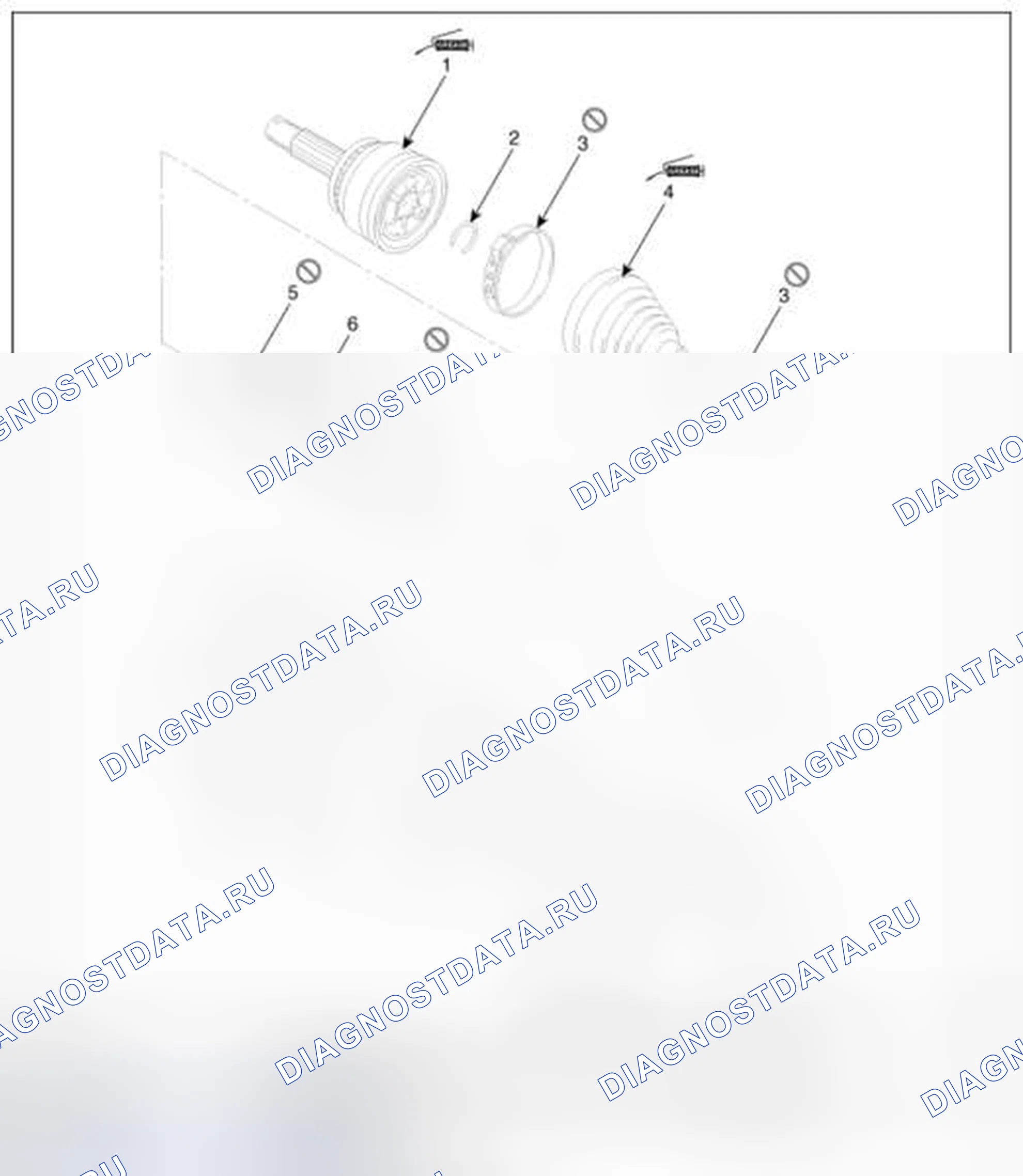 Рис. 39: Компоненты. BMW 6 серия F06/F13/F12