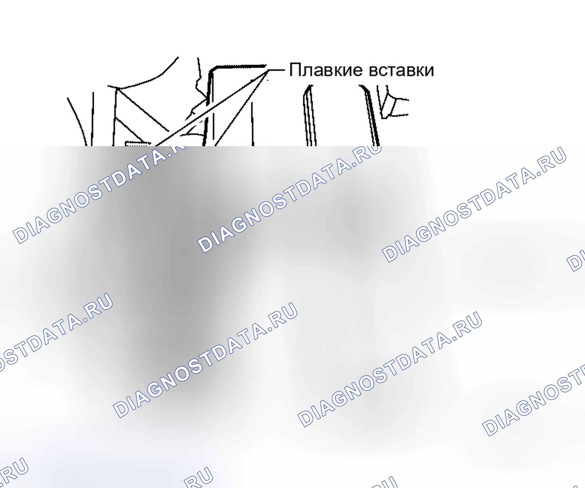 Рис. 45: Плавкая вставка. Honda M-NV I