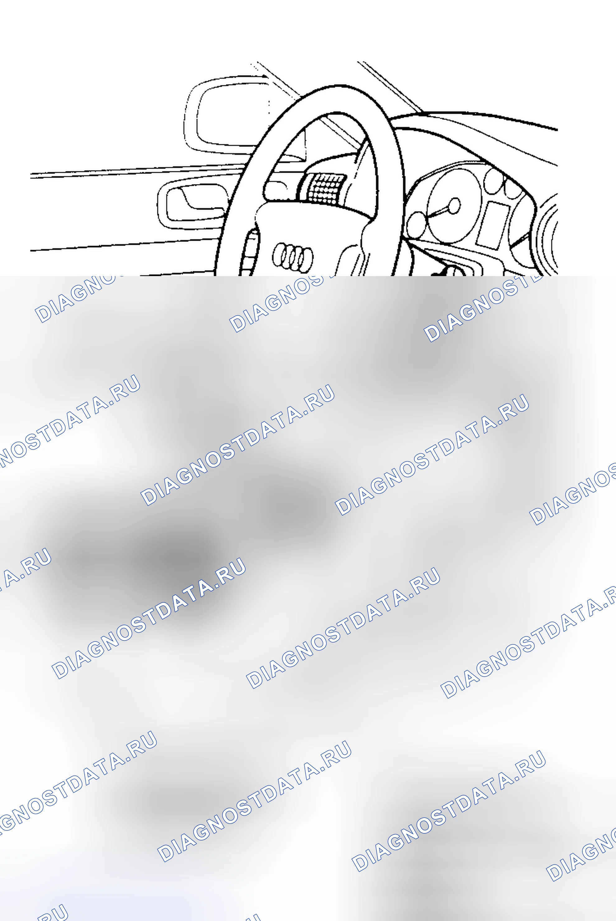 Рис. 1: Подключение сканирующего устройства. Audi S8 D2 рестайлинг 2