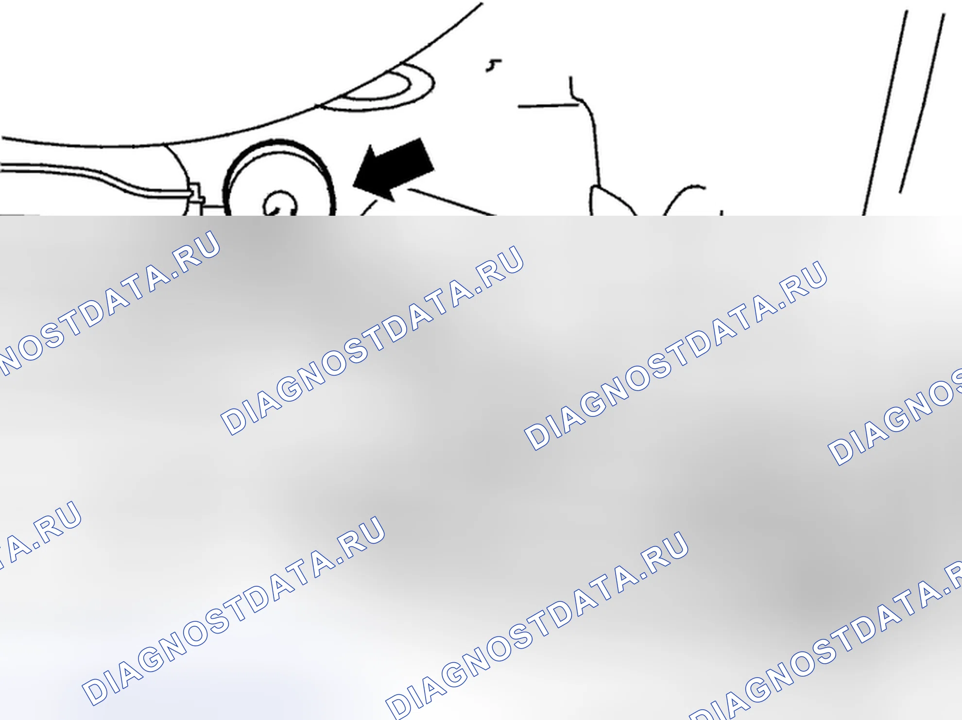 Рис. 124: Расположение компонентов. Volvo C70 I