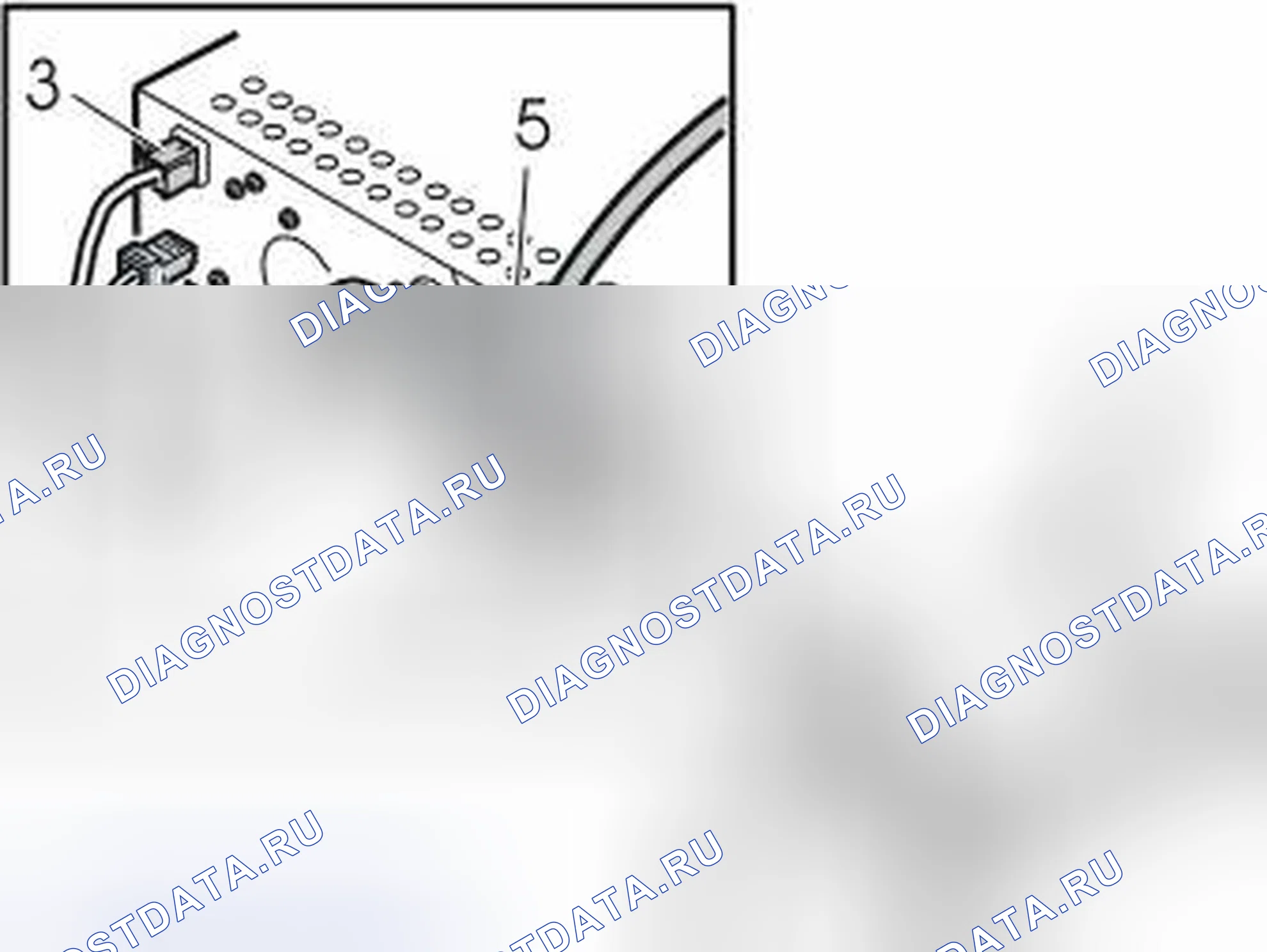 Рис. 684: Подключение DVD-ридера. Volvo S60 I
