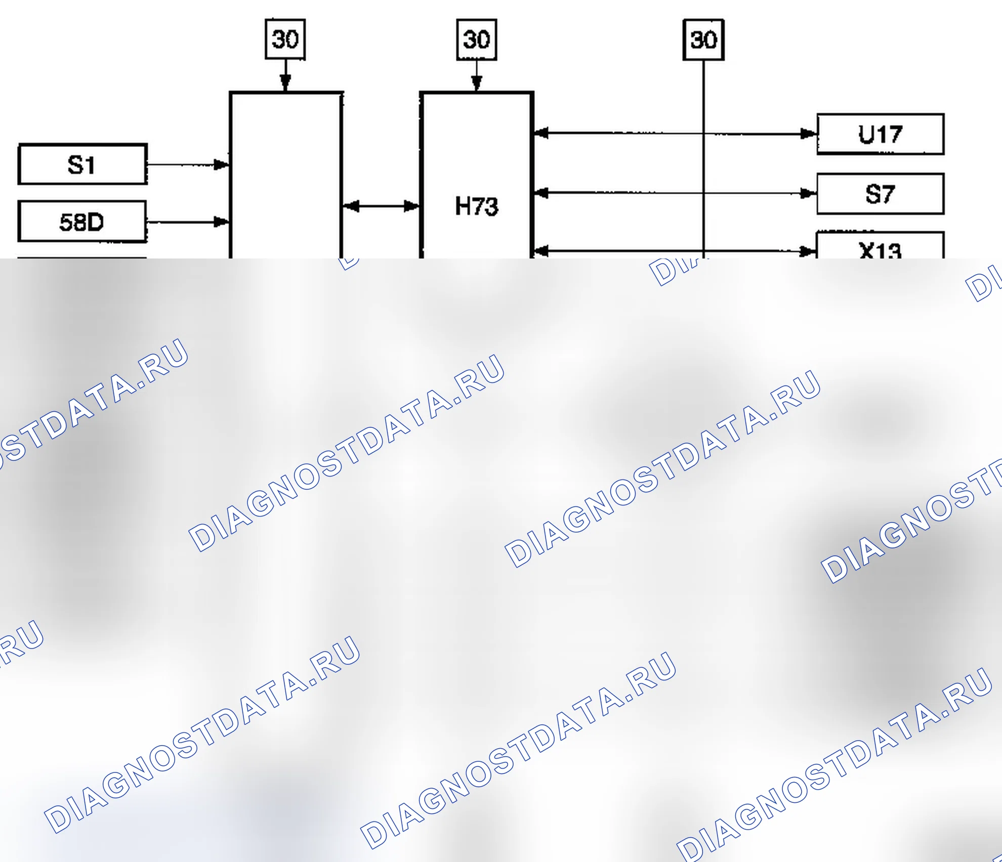 Электронная блок-схема радиотелефона CCRT 700 с GPS (Vectra-B). Opel Omega B
