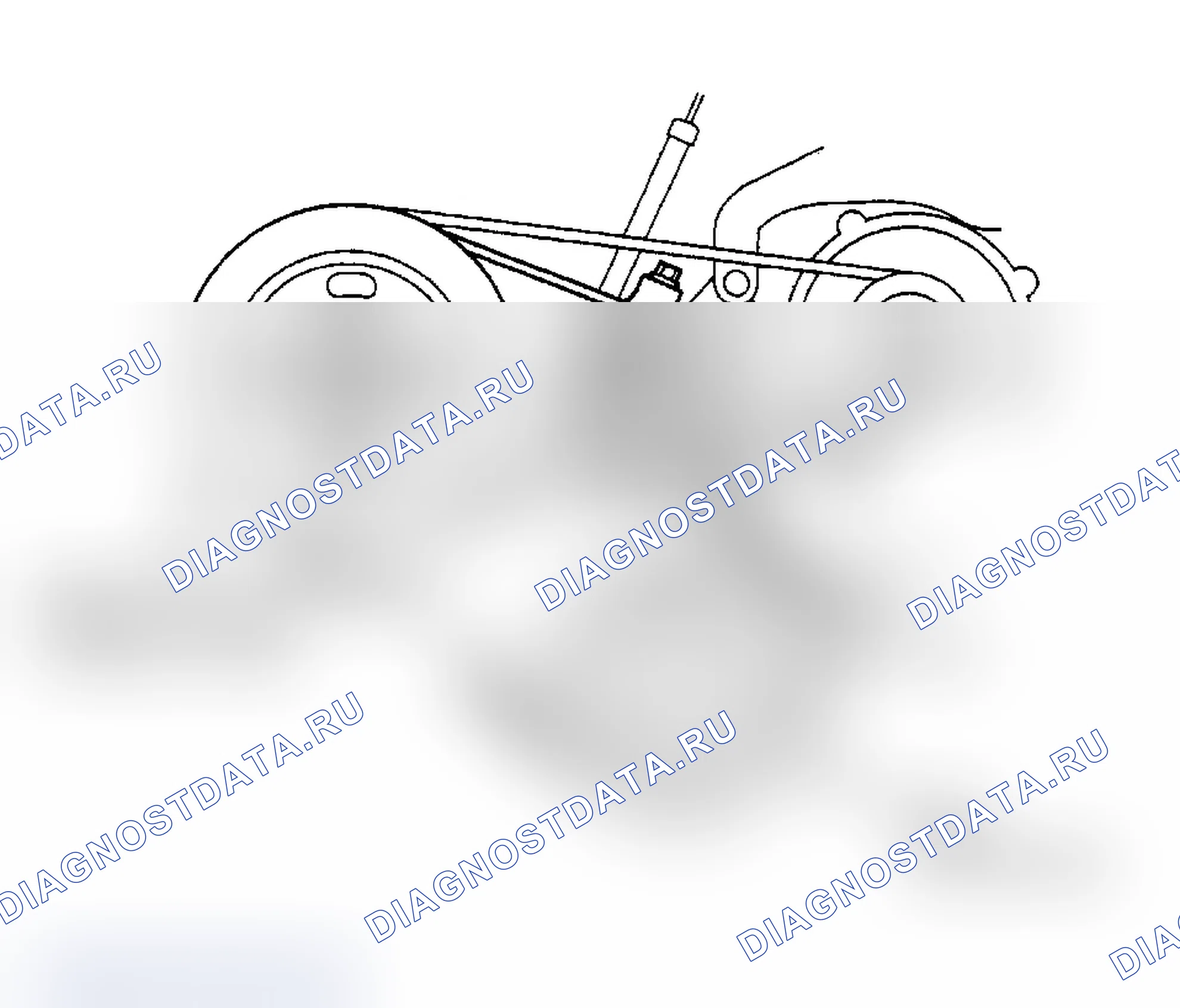 Рис. 3: РАЗВОДКА ПРИВОДНОГО РЕМНЯ (3.5RL). Acura RSX I