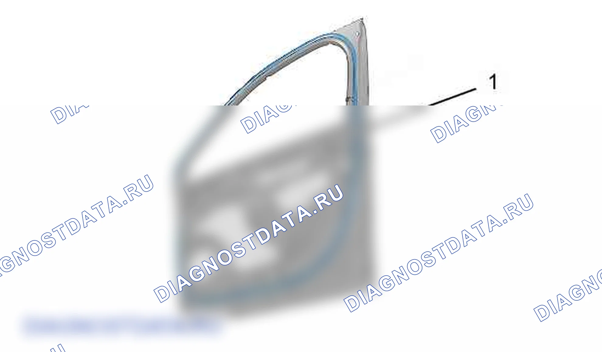Снятие - Установка: уплотнители передних дверей — c4cm1n8d. Citroen C5 II