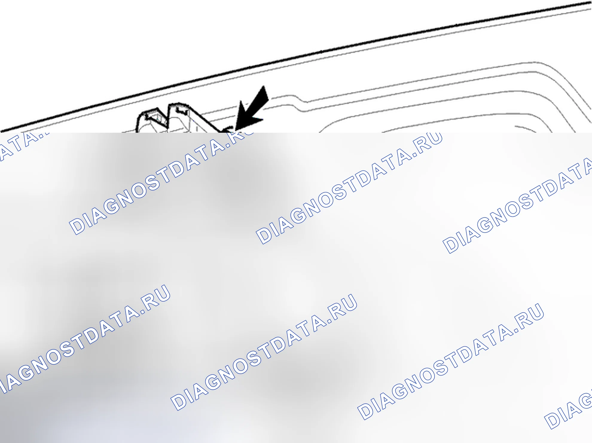 Рис. 110: Снятие механизма блокировки крышки багажника. Volvo S40 I рестайлинг