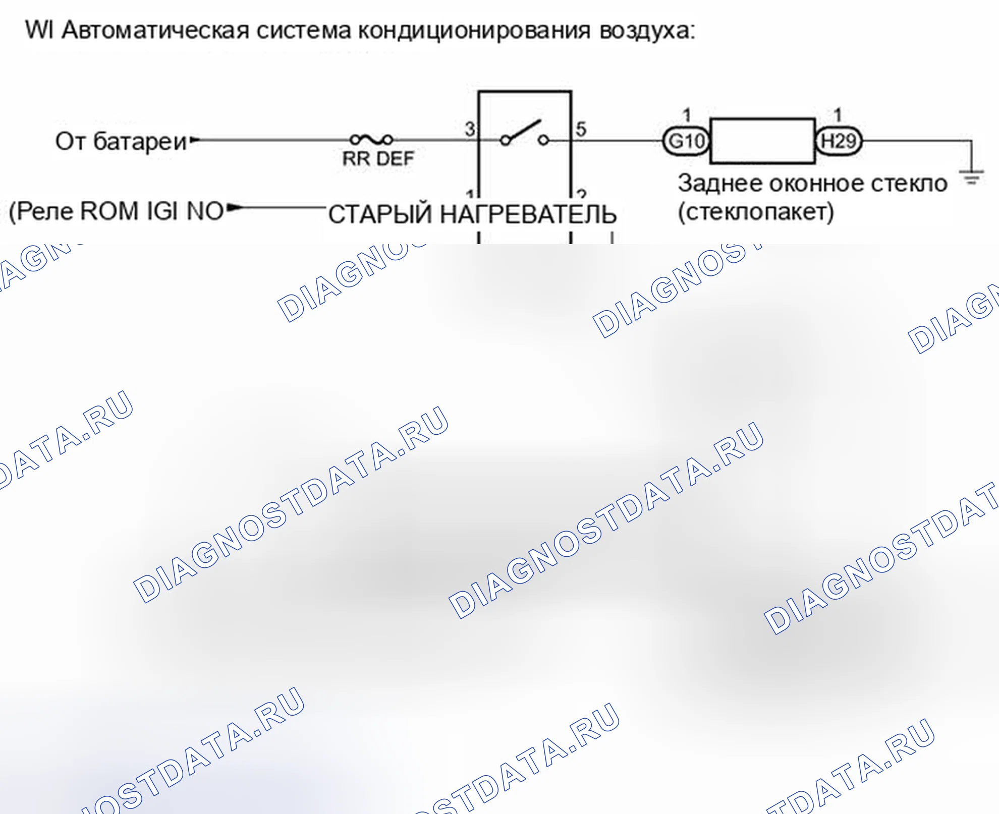 Рис. 2: электросхема. Kia Sorento IV