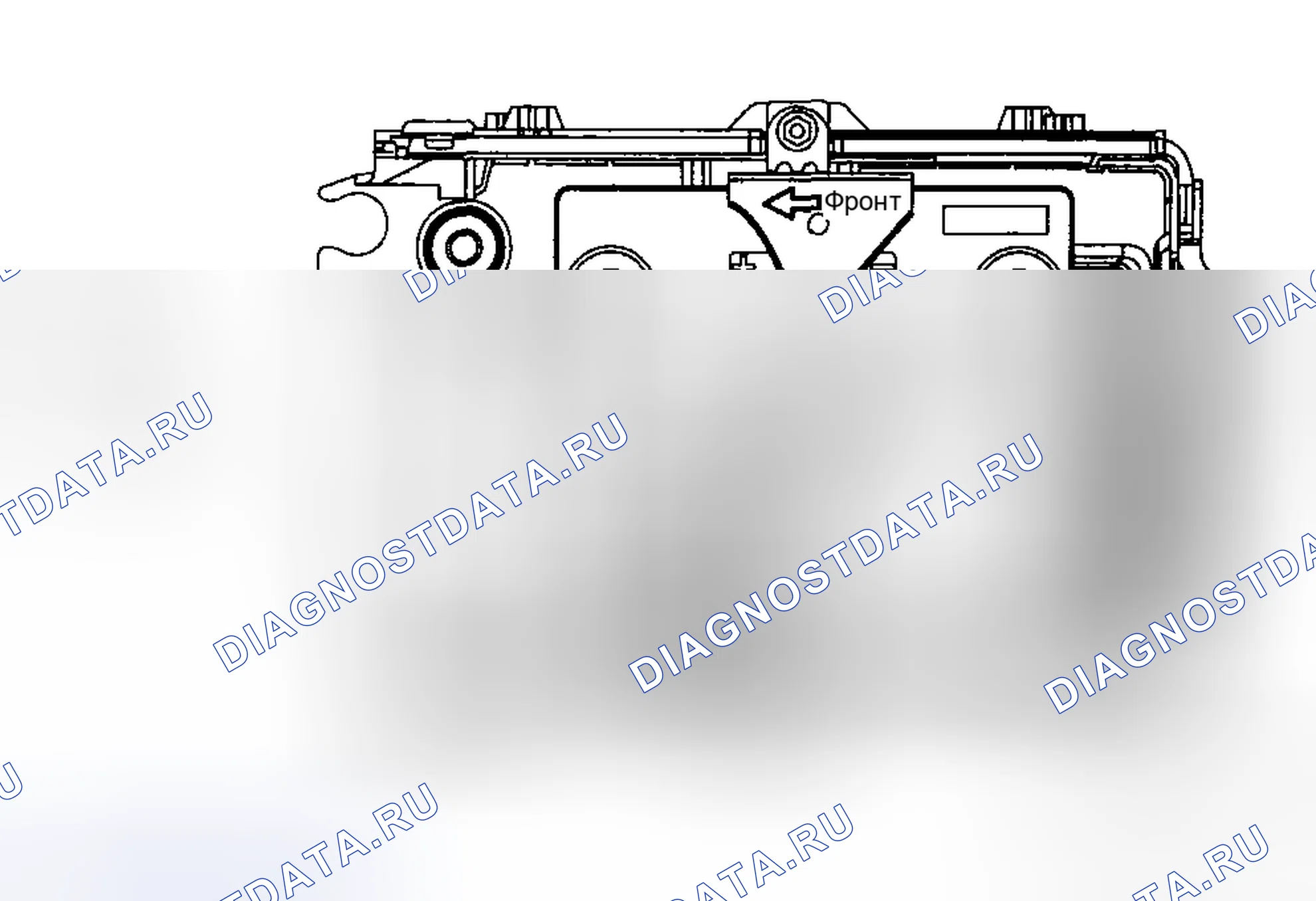 Рис. 5: Примечание по установке батарейного зажима. Mazda 5 I