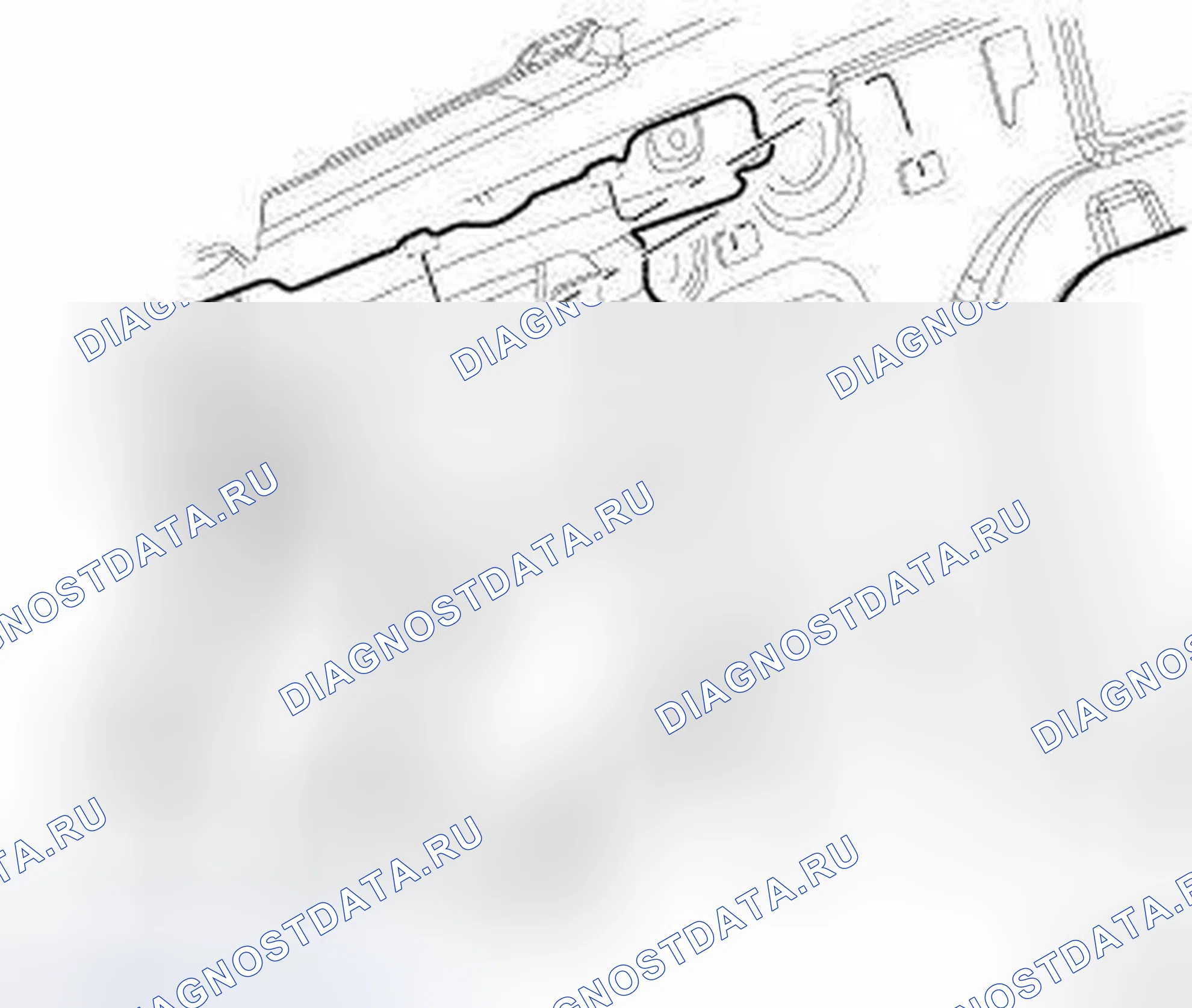 Рис. 42: КРОНШТЕЙН ДЛЯ РАЗВЕРТЫВАНИЯ - B-ОБРАЗНАЯ ОПОРА. Dodge Dart PF
