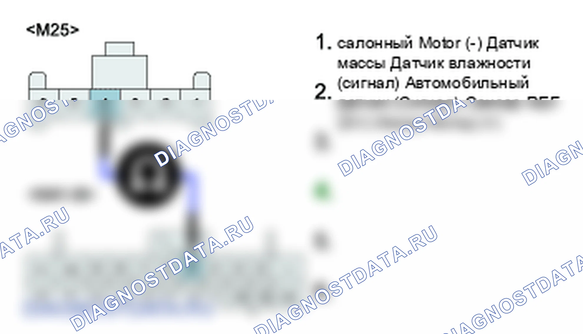 B1234: Датчик температуры в автомобиле открыт (высокий). Hyundai Santa Fe CM