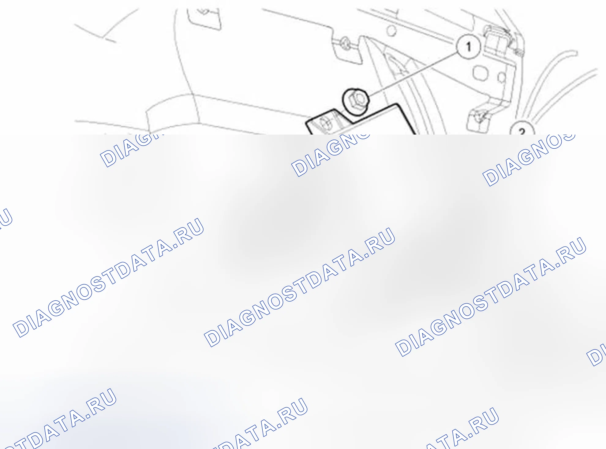 Рис. 35: Модуль помощи при парковке (PAM). Ford Edge I рестайлинг