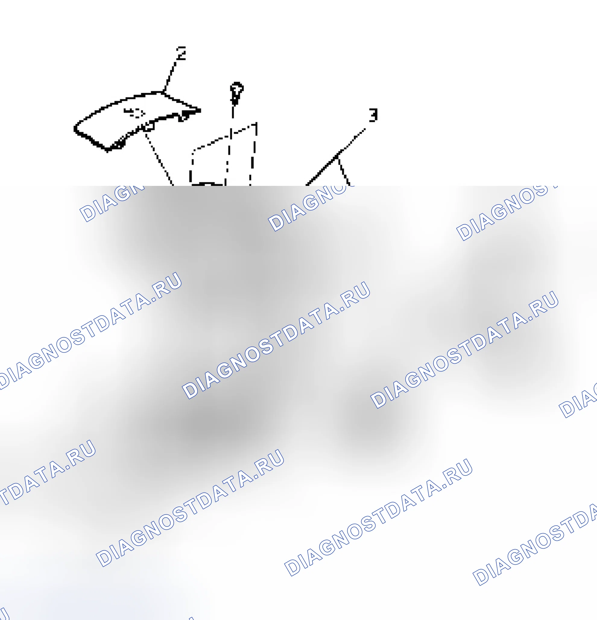 Рис. 34: Демонтаж. Isuzu Axiom I