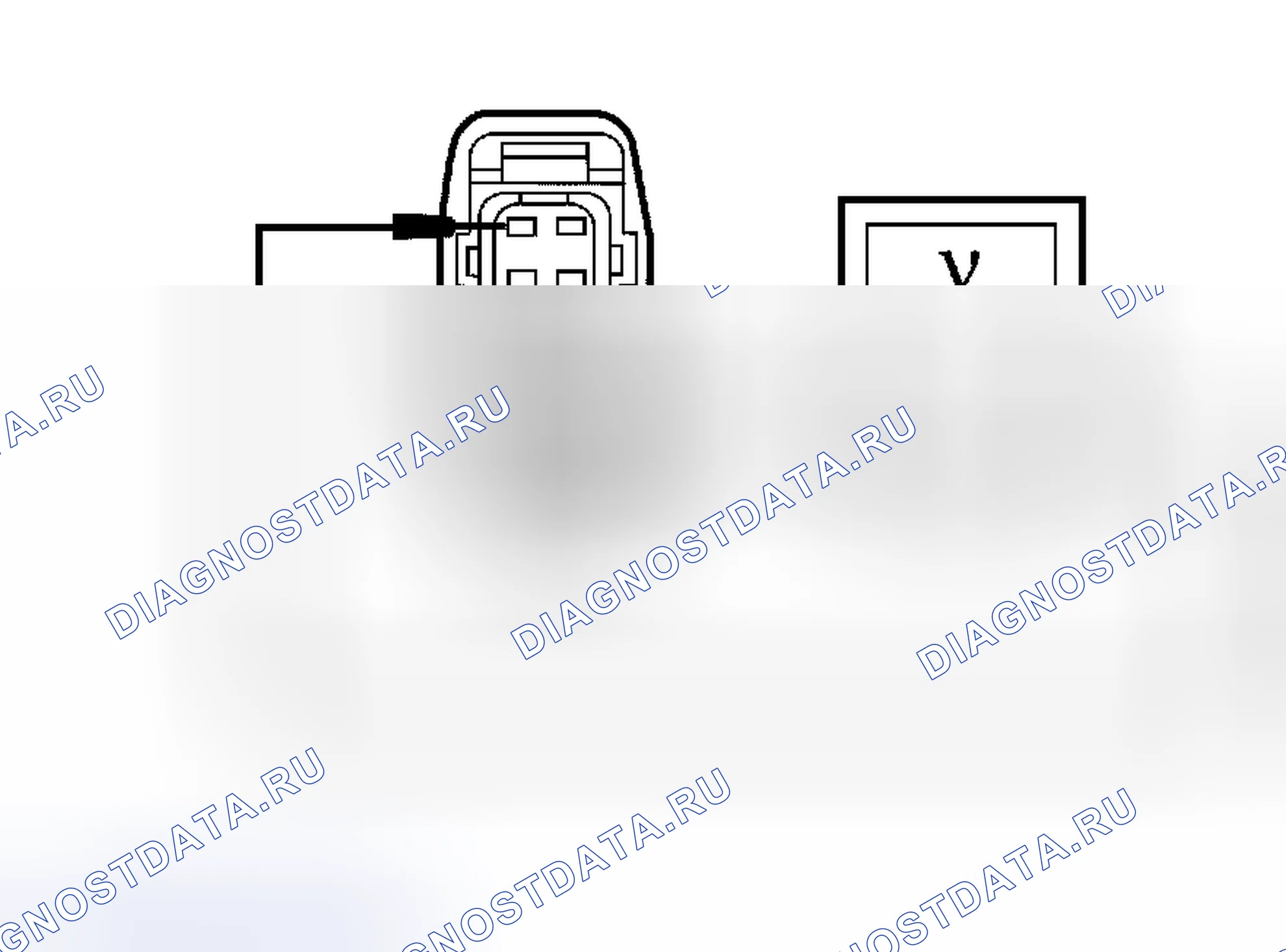 Рис. 26: ТОЧЕЧНОЕ ИСПЫТАНИЕ C: ЗАМОК С ОДНОЙ ДВЕРЬЮ НЕ РАБОТАЕТ. Hyundai Matrix I
