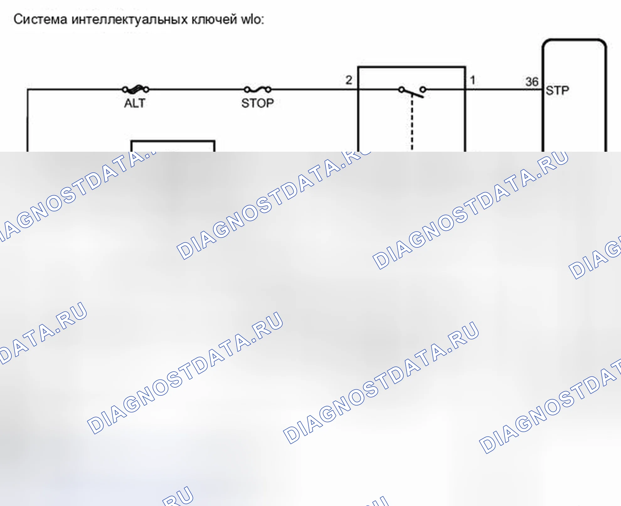 Рис. 11: электросхема. Toyota Corolla X рестайлинг