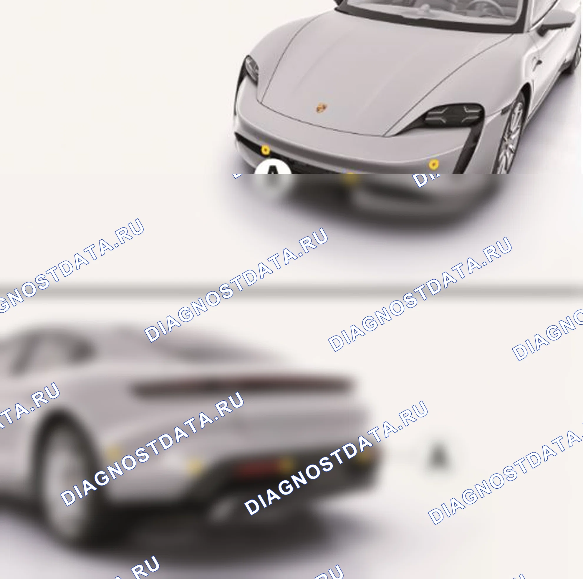 Датчик системы помощи при парковке спереди, обрыв. Porsche Taycan J1