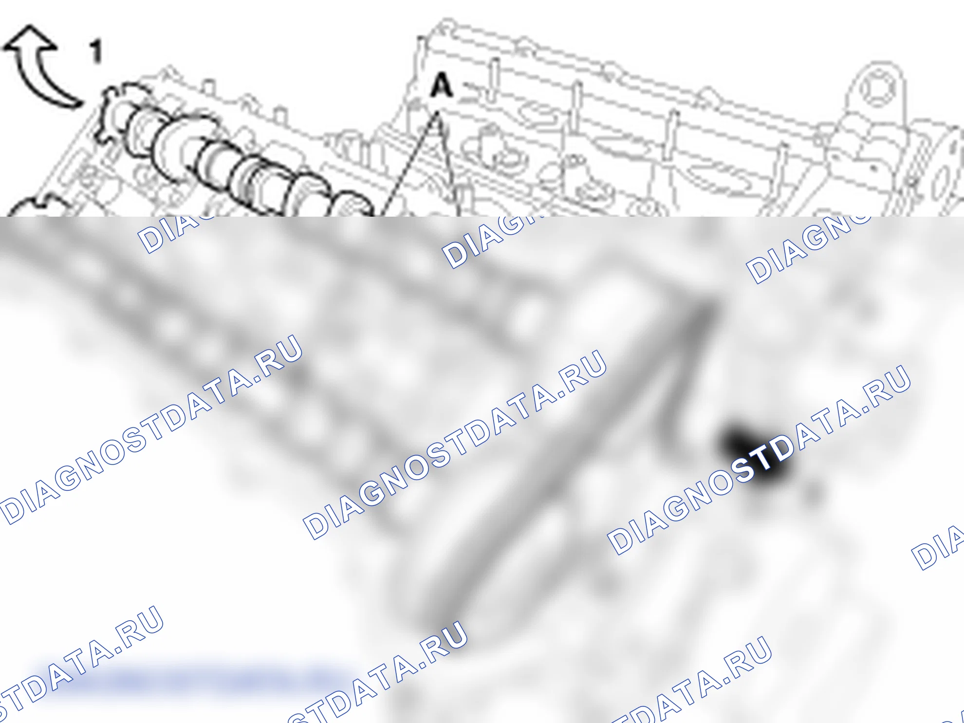 Снятие головки блока цилиндров. Hyundai Genesis(Bh)-U.S. I