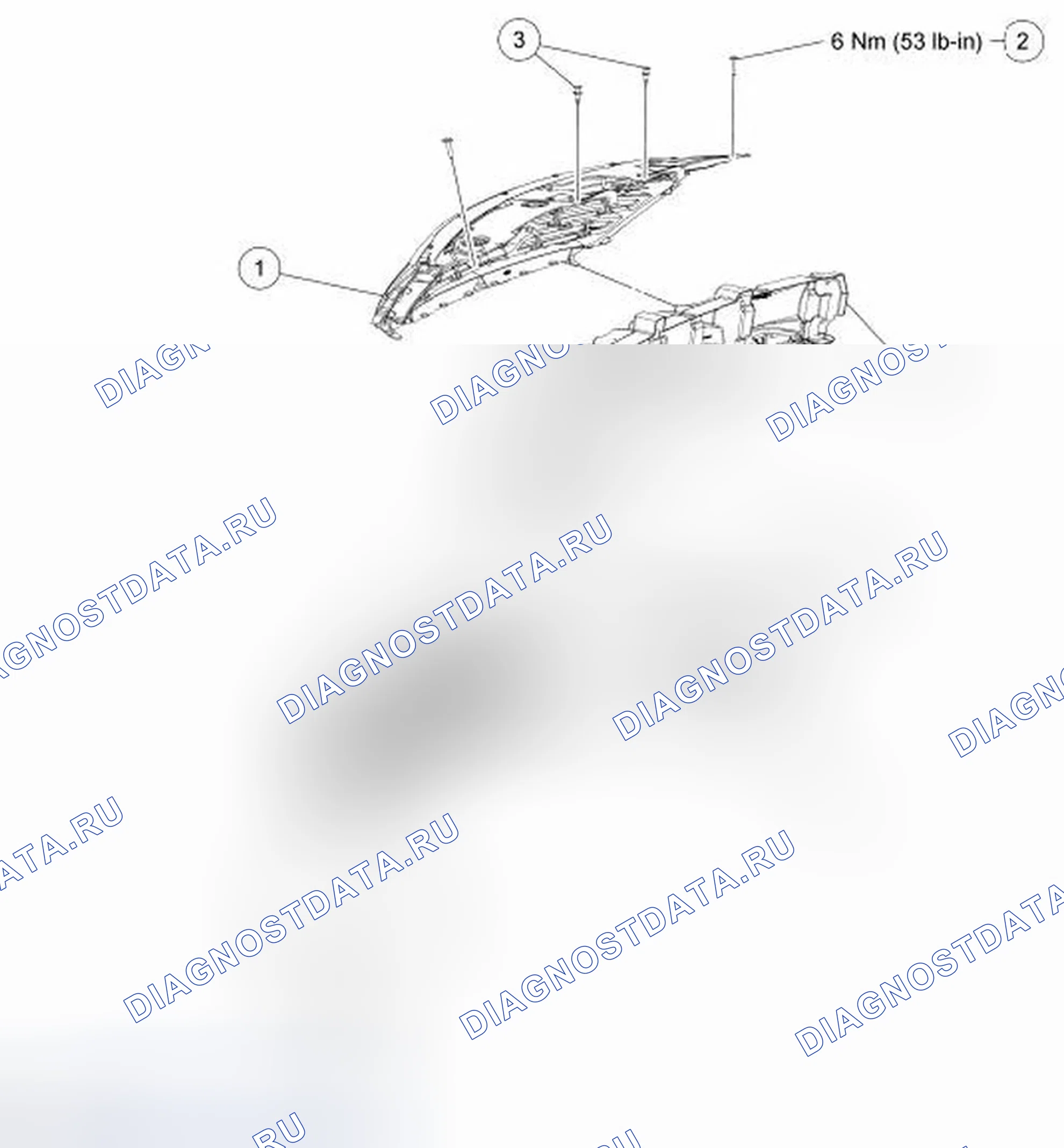 Рис. 30: Решетка радиатора. Ford Taurus VI