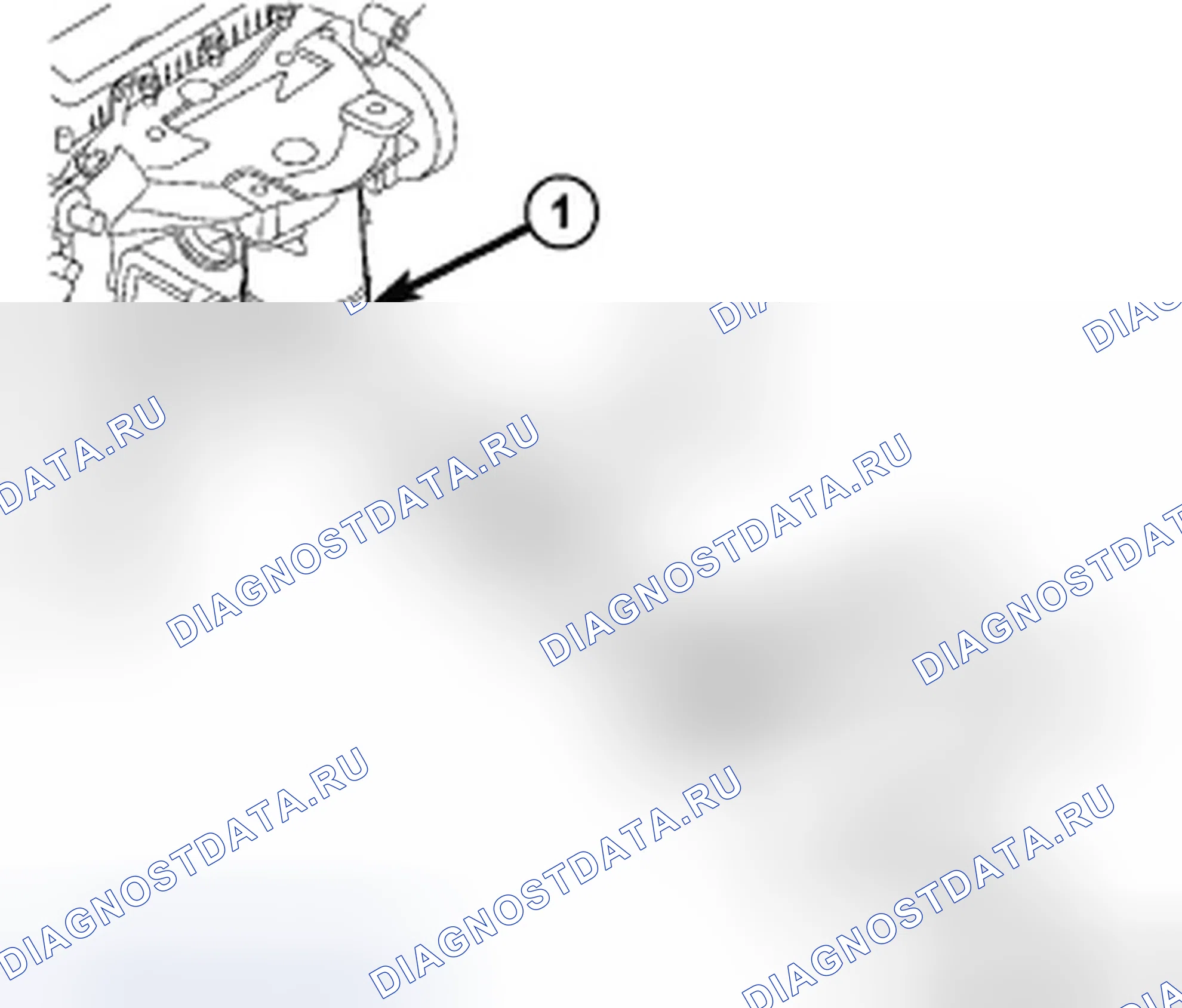 Рис. 8: КАТАЛИТИЧЕСКИЙ НЕЙТРАЛИЗАТОР ПОД ПОЛОМ. Dodge Caliber I