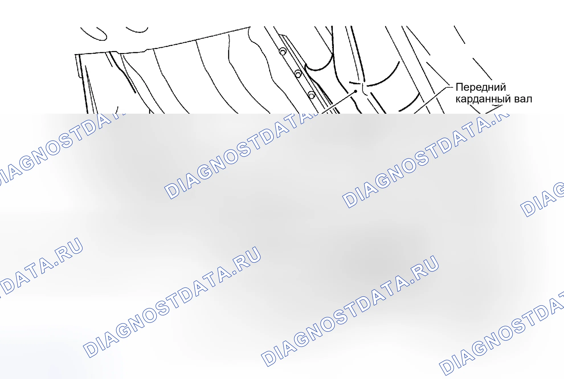 Рис. 502: 4WD МОДЕЛЬ. Honda Odyssey (North America) I