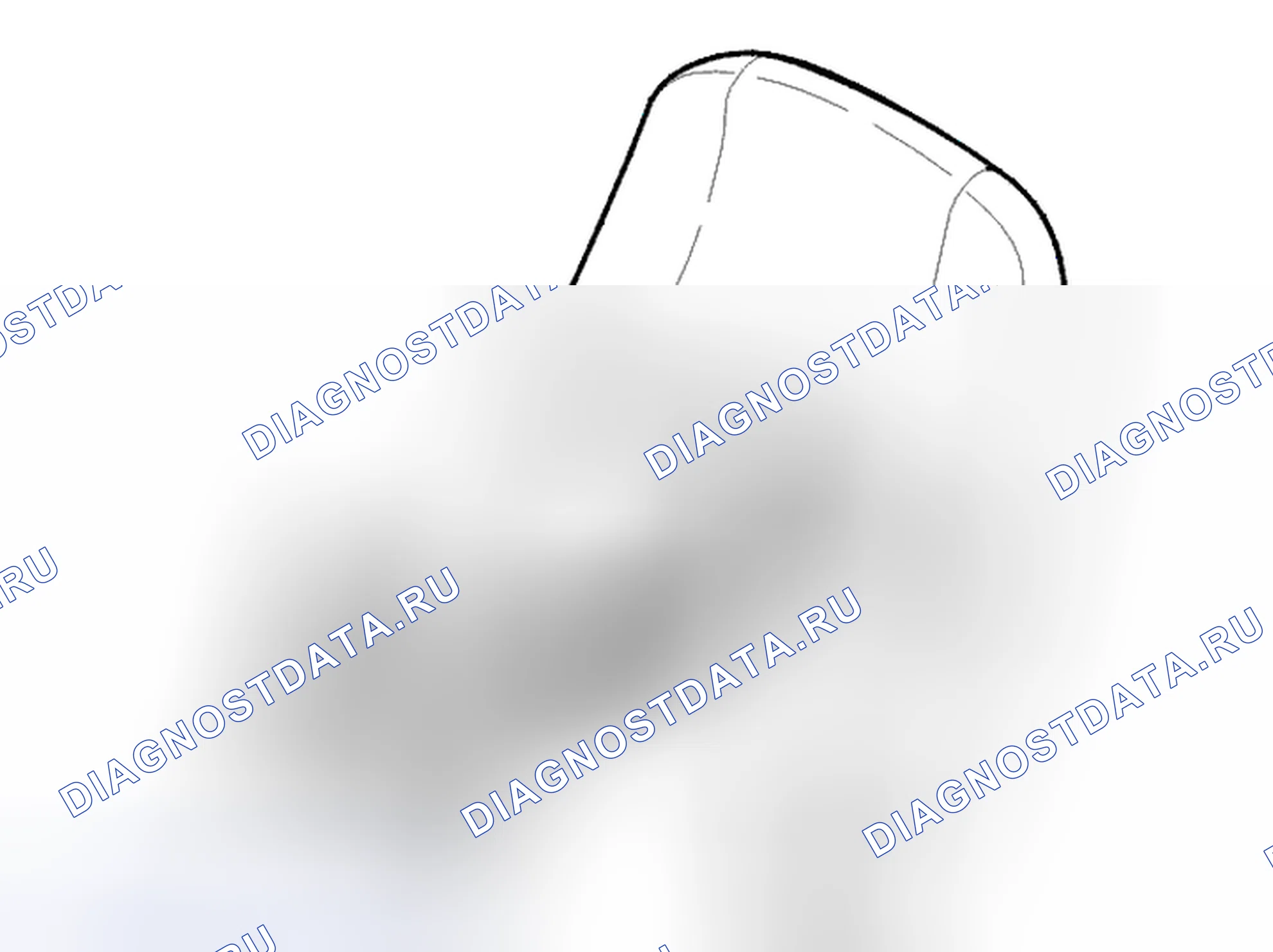 Рис. 225: Отсоединение обивки. Volvo V40 I рестайлинг