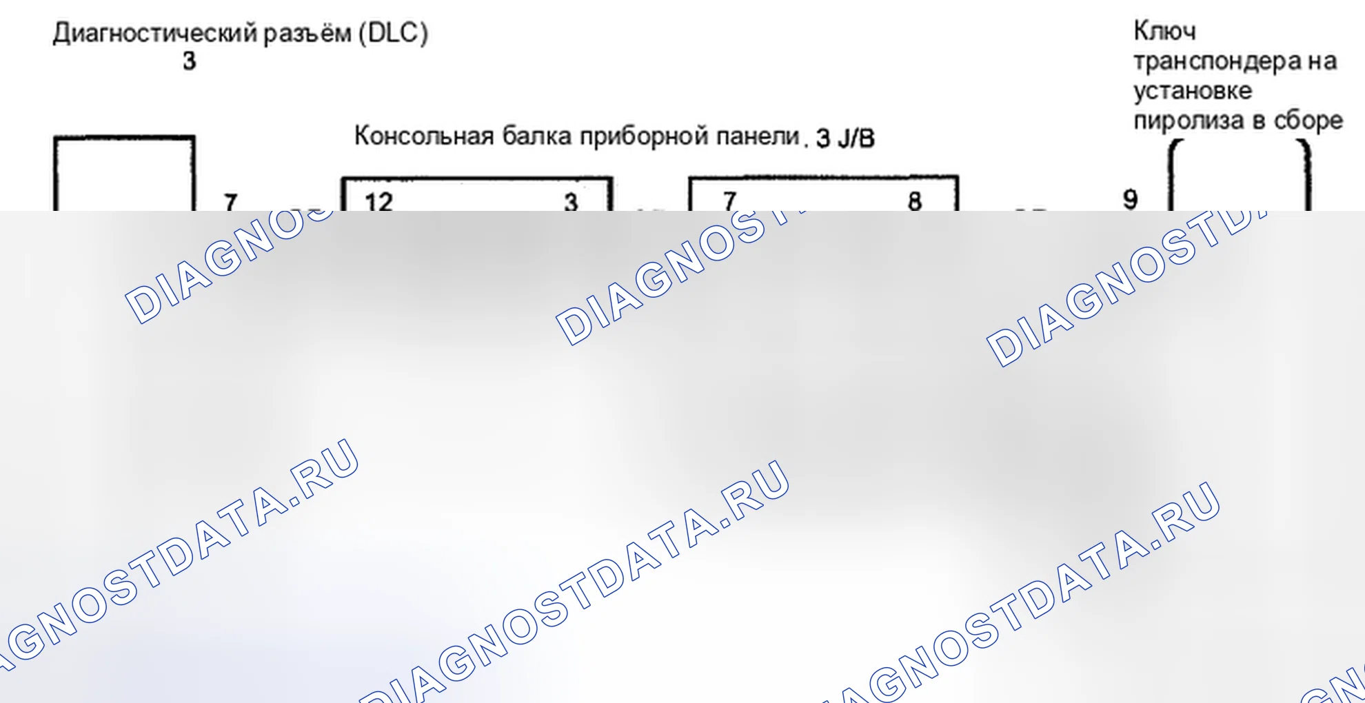Рис. 18: электросхема. Toyota Camry XV40