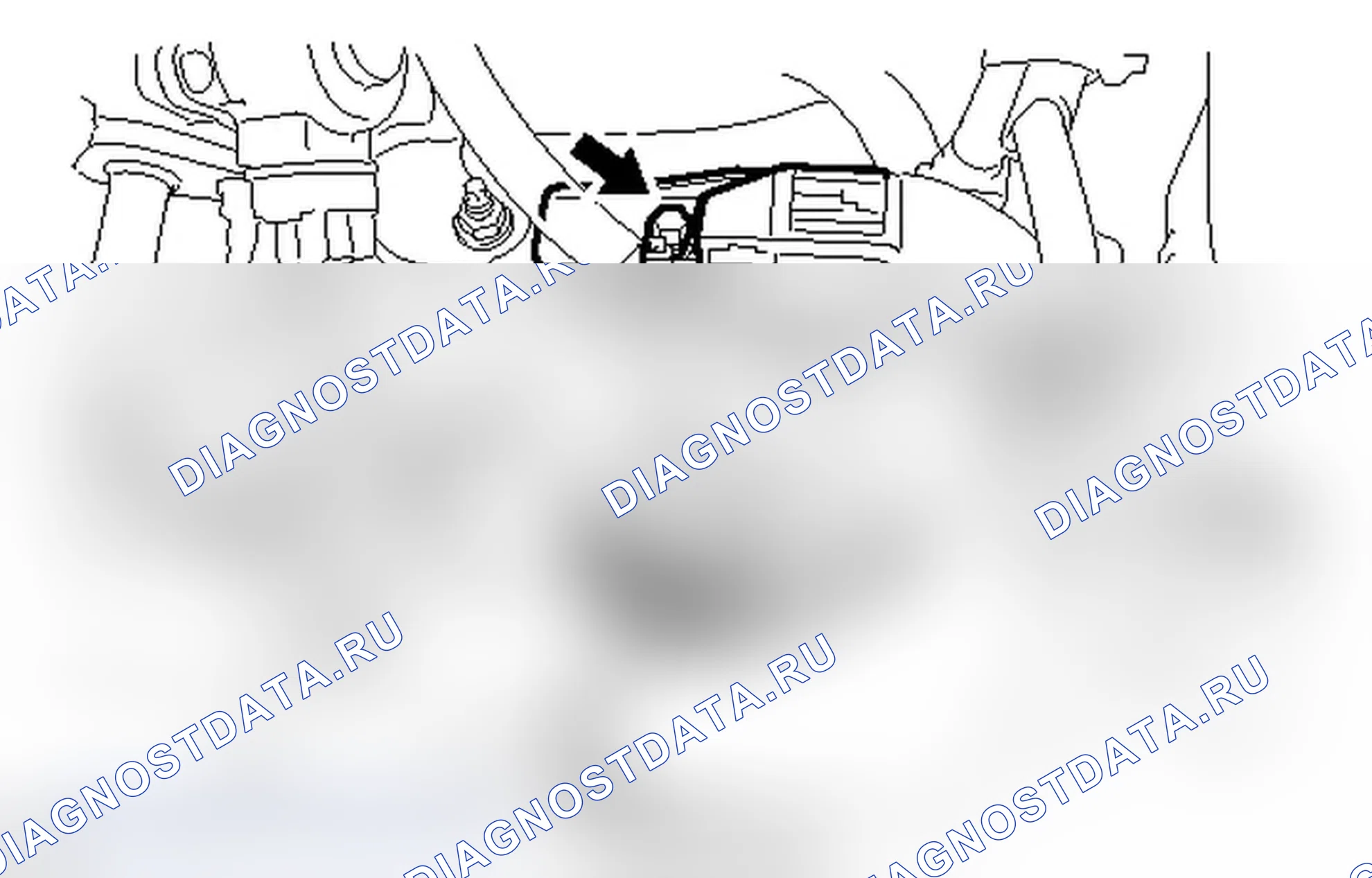 Рис. 57: ДЕМОНТАЖ. Toyota Prius C I