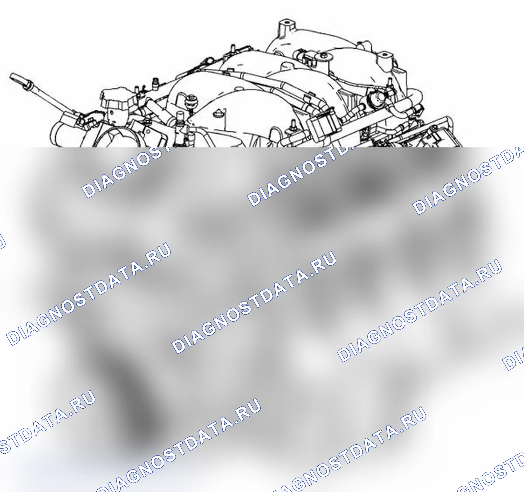 Рис. 12: Описание компонентов двигателя. Chevrolet Cab & Chassis Silverado 3500 