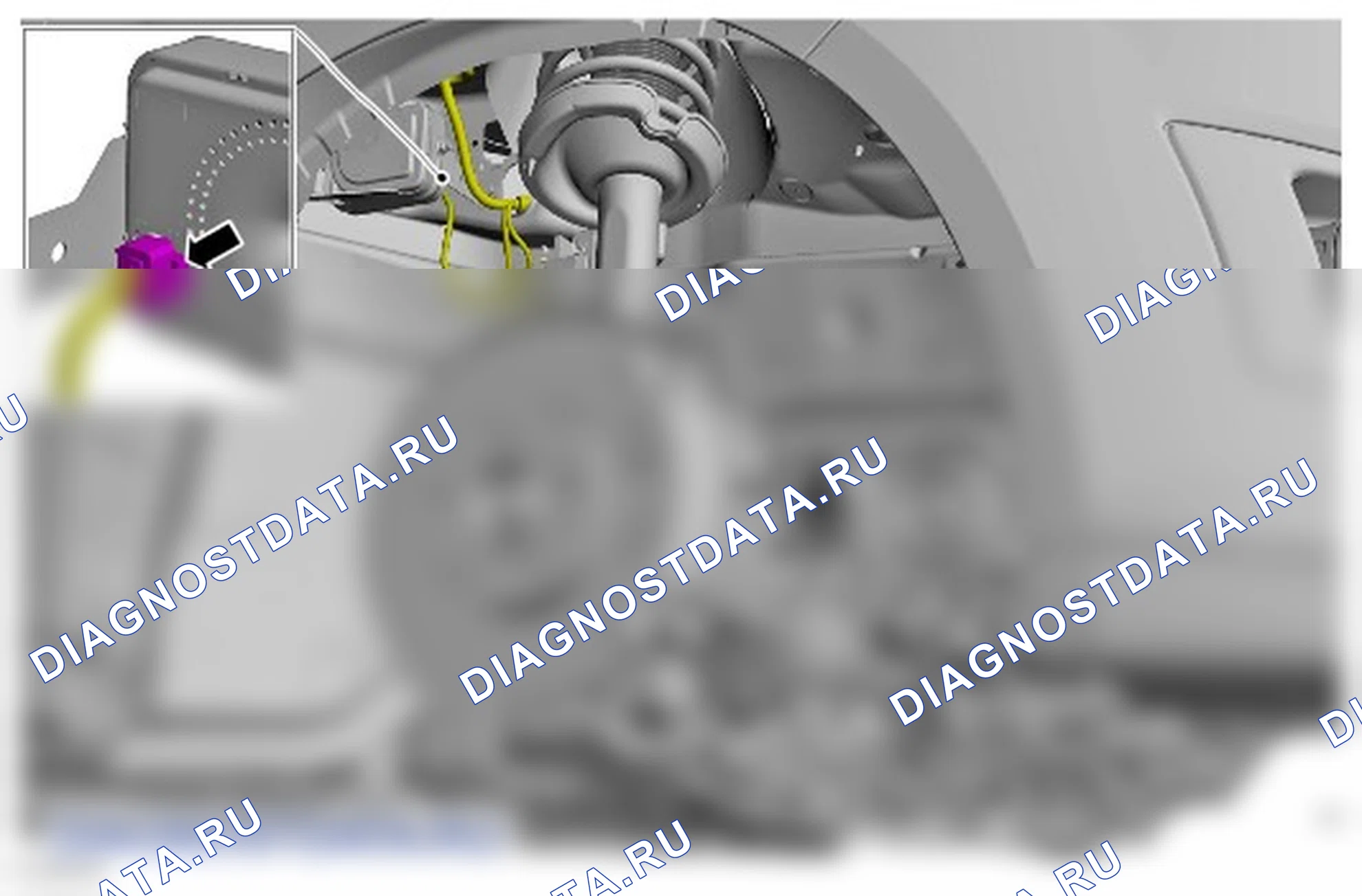 Как снять и установить жгут электропроводки моторного отделения. Ford Grand C-MAX II