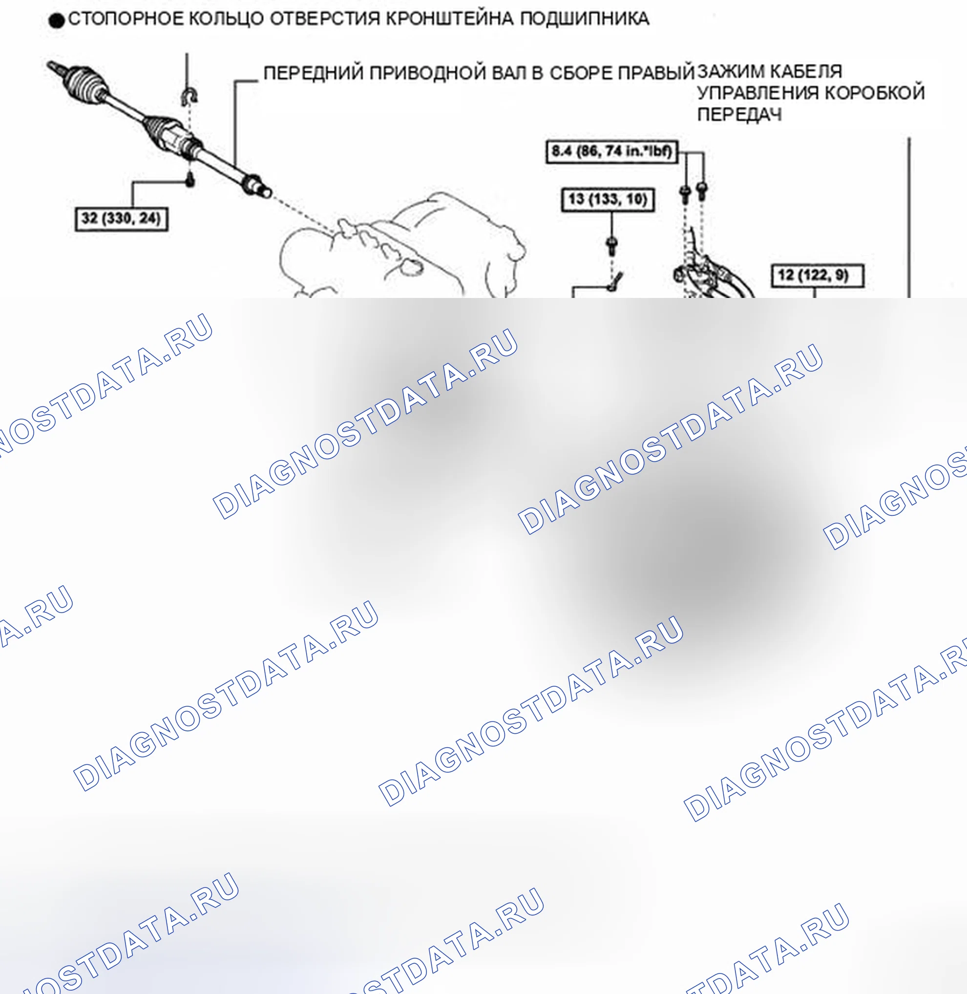 Рис. 16: КОМПОНЕНТЫ. Toyota Sienna II рестайлинг
