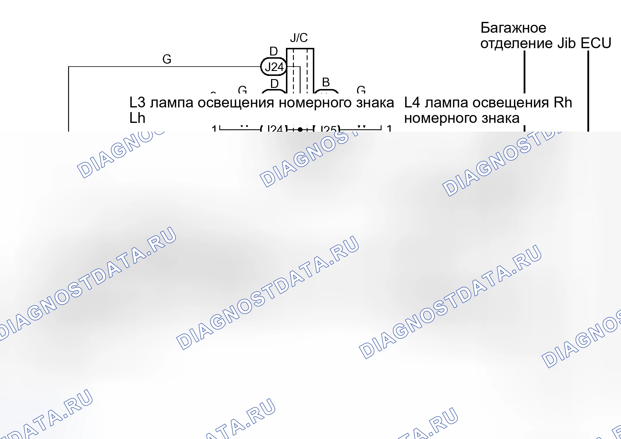 Рис. 165: электросхема. Honda Accord II