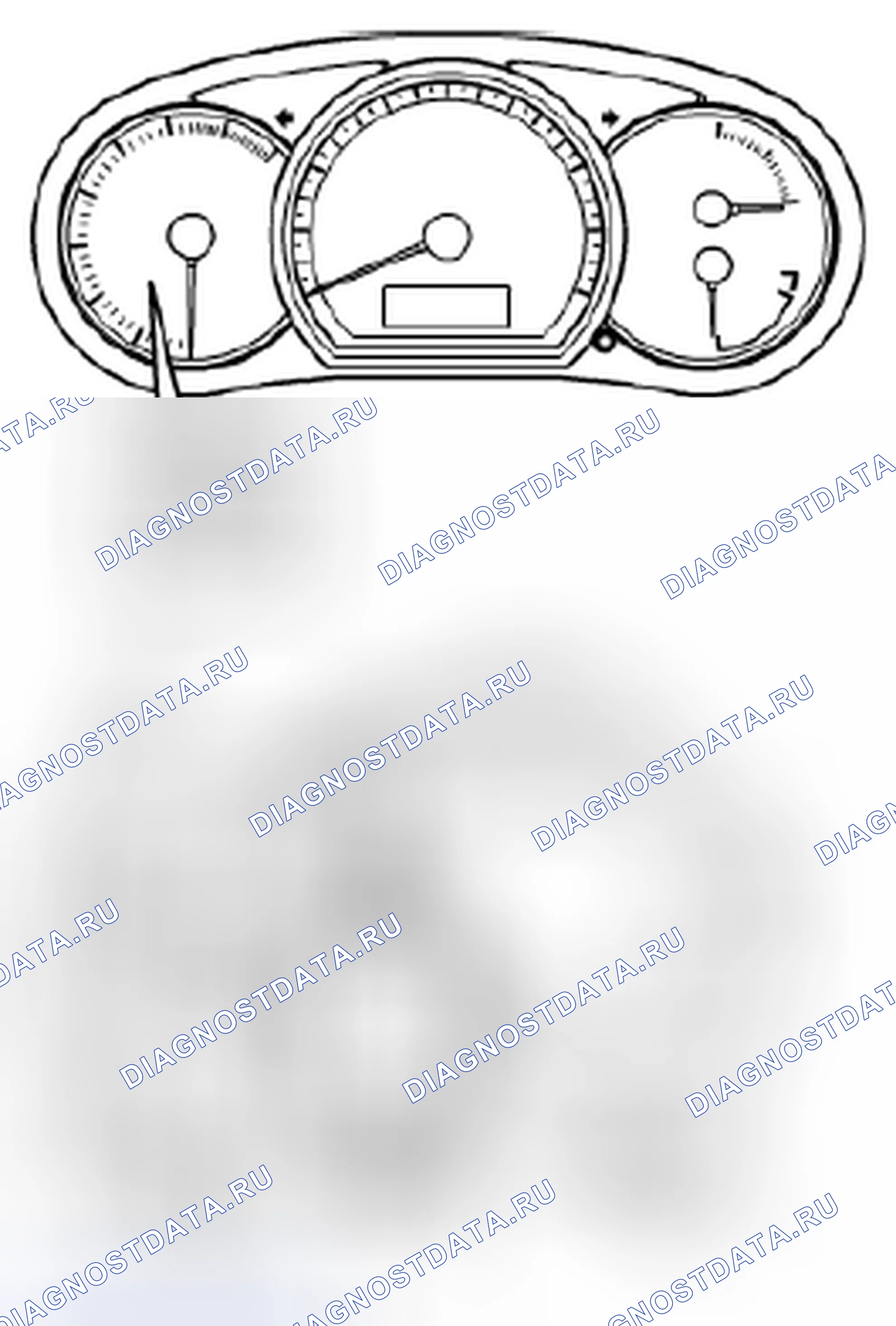 Рис. 4: Описание бортовой диагностической системы. Suzuki SX4 I