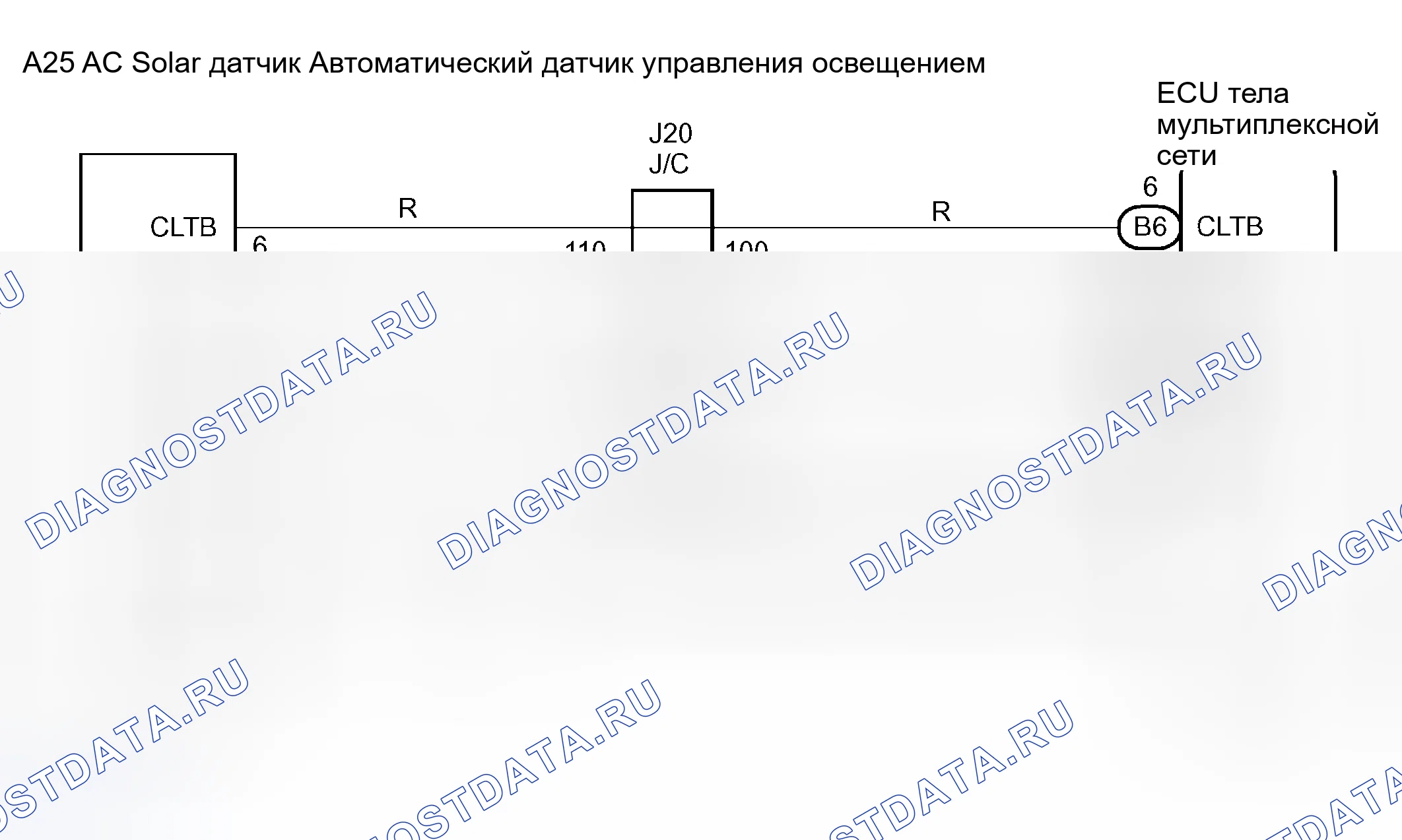 Рис. 22: электросхема. Toyota Sienna II