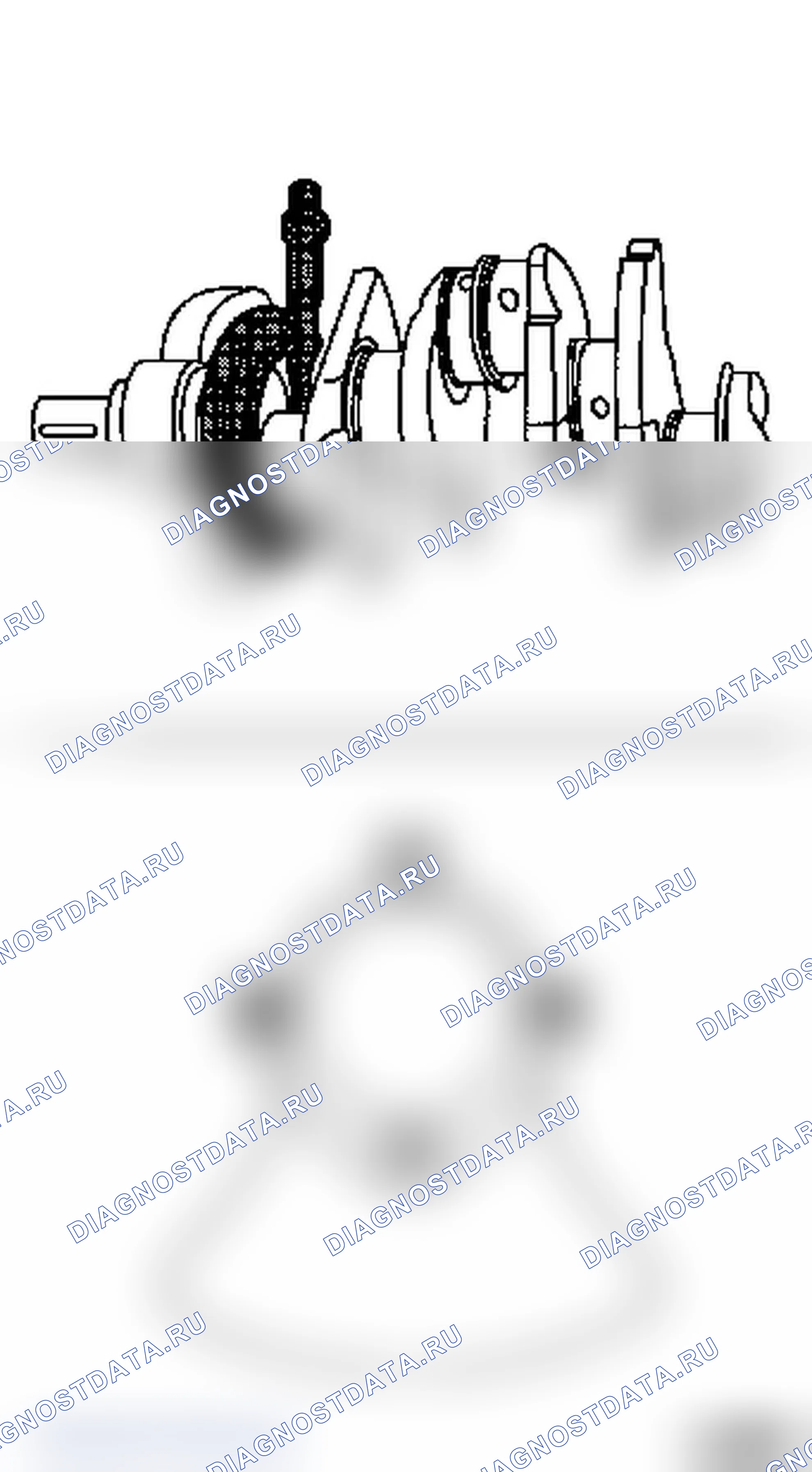 Измерить коленвал (Z 16 SE). Opel Combo C