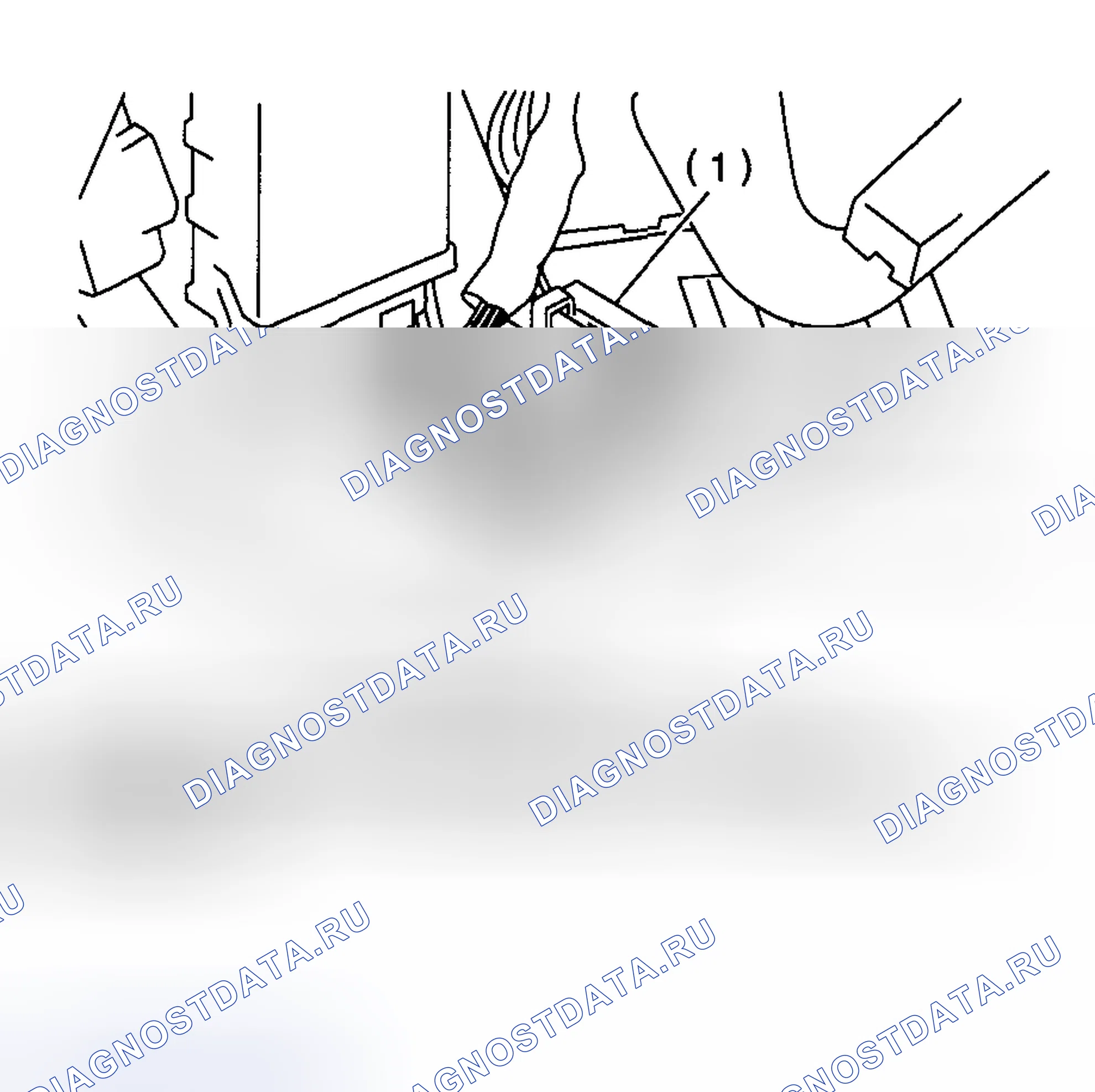 Рис. 324: БЕЗ МОНИТОРА SUBARU SELECT. Subaru Outback BH