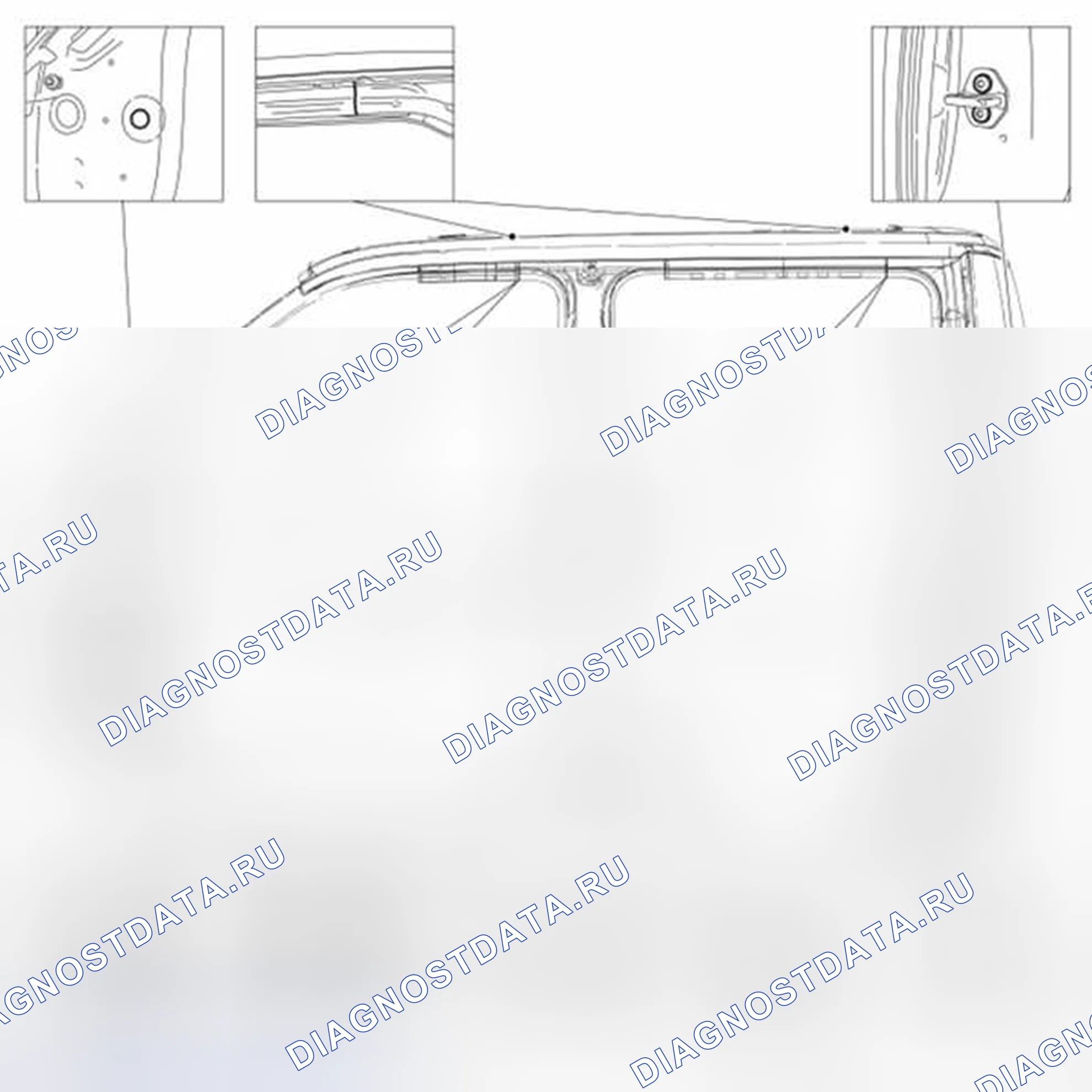 Рис. 91: Кабина экипажа. Ford Pickup F250 Super Duty II