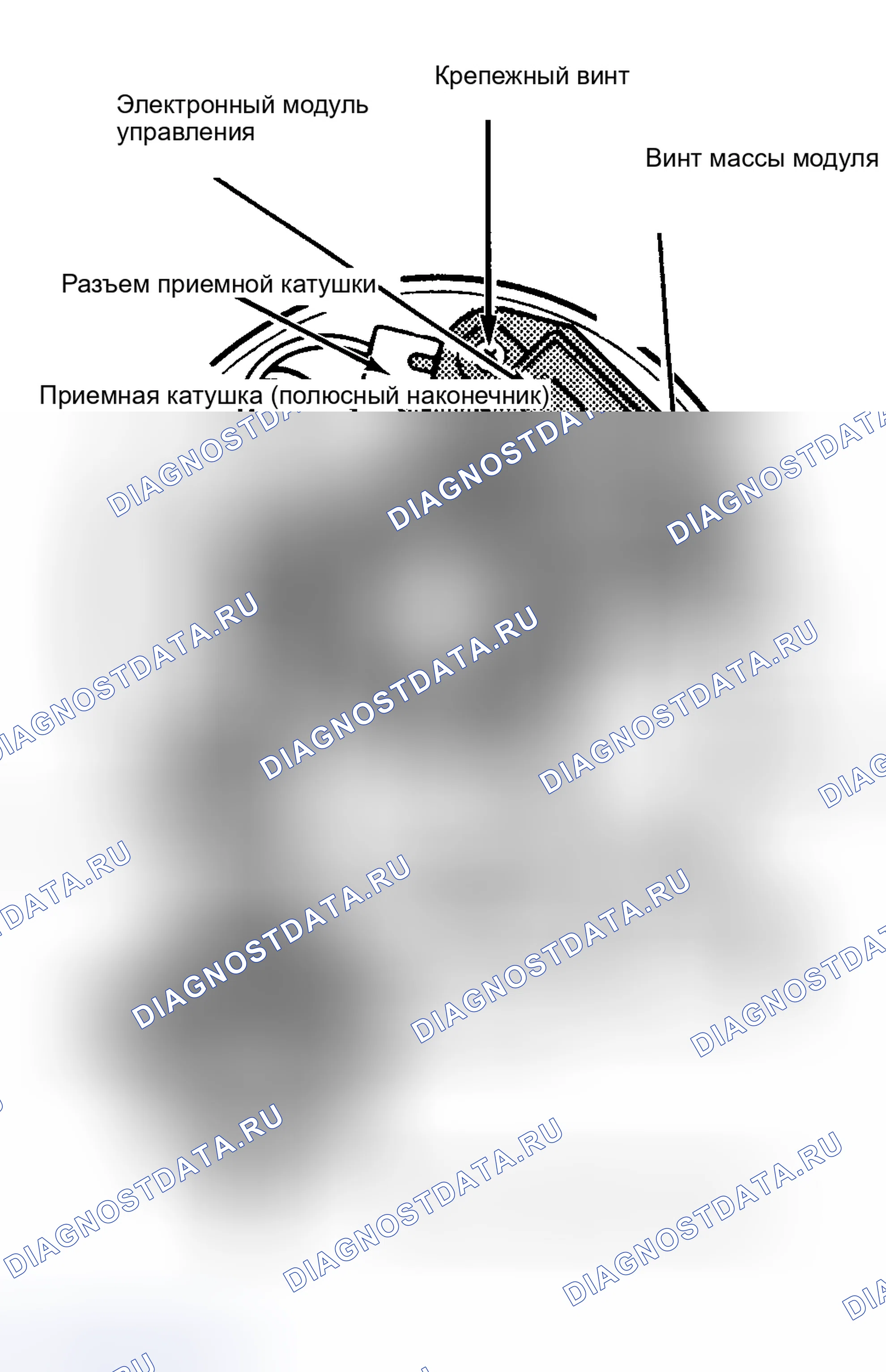 Рис. 4: Внутренние компоненты распределителя HEI Количество модульных клемм будет варьироваться между обычными системами и системами ESC.. Chevrolet Suburban VIII