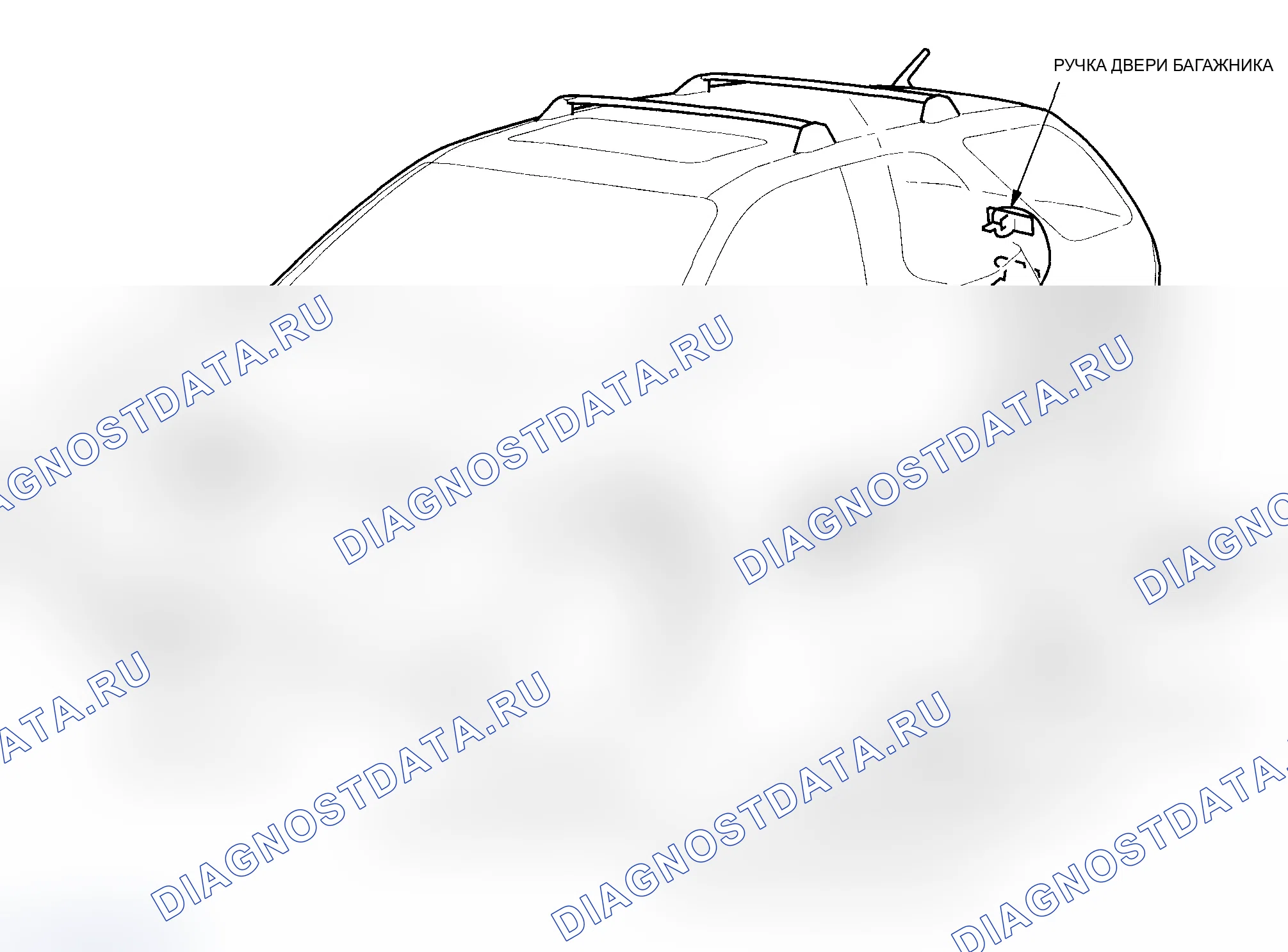 Рис. 1: Указатель расположения компонентов. Acura MDX I