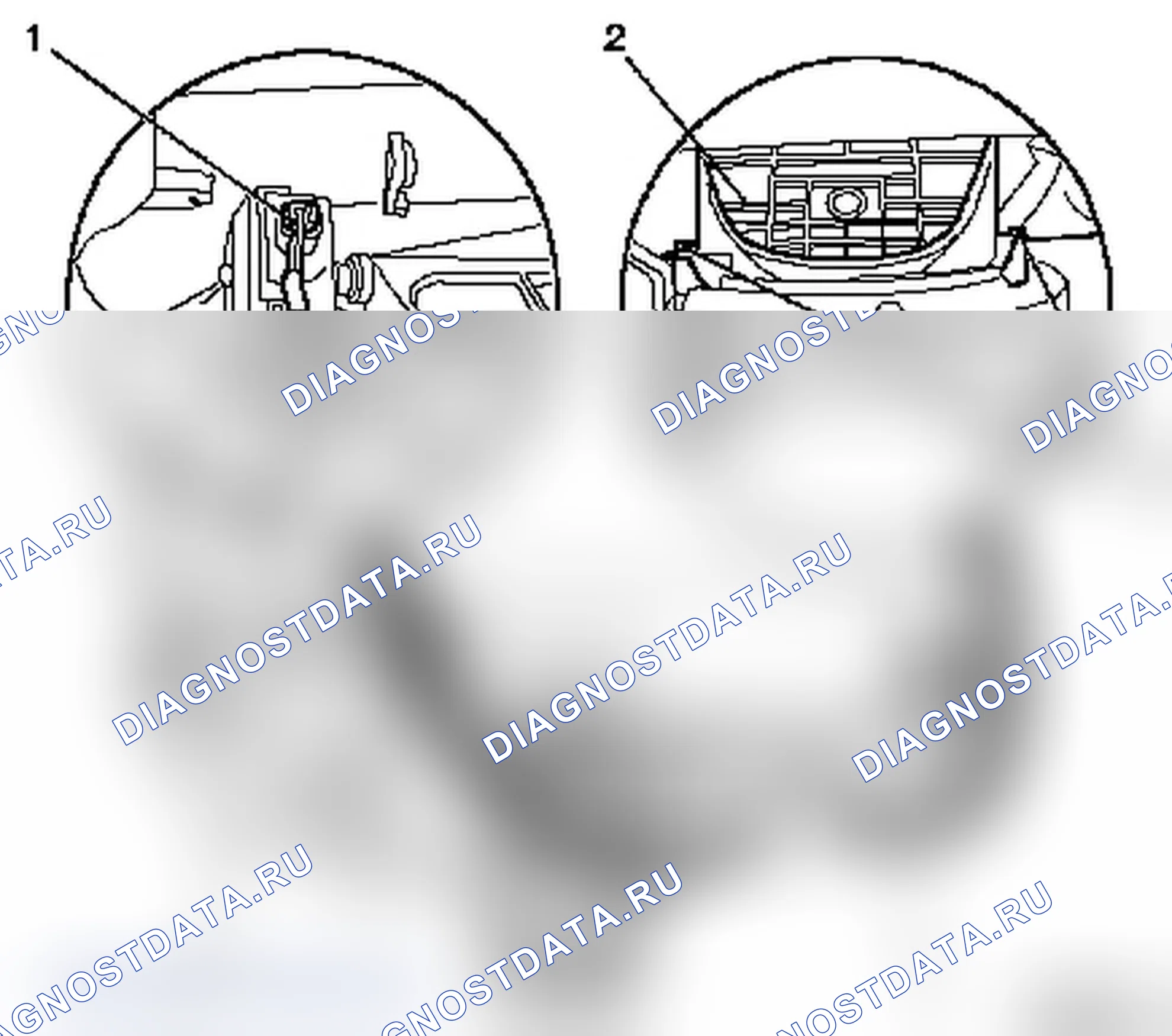 Демонтаж и монтаж корпуса циркуляционной воздушной заслонки. Opel Astra H