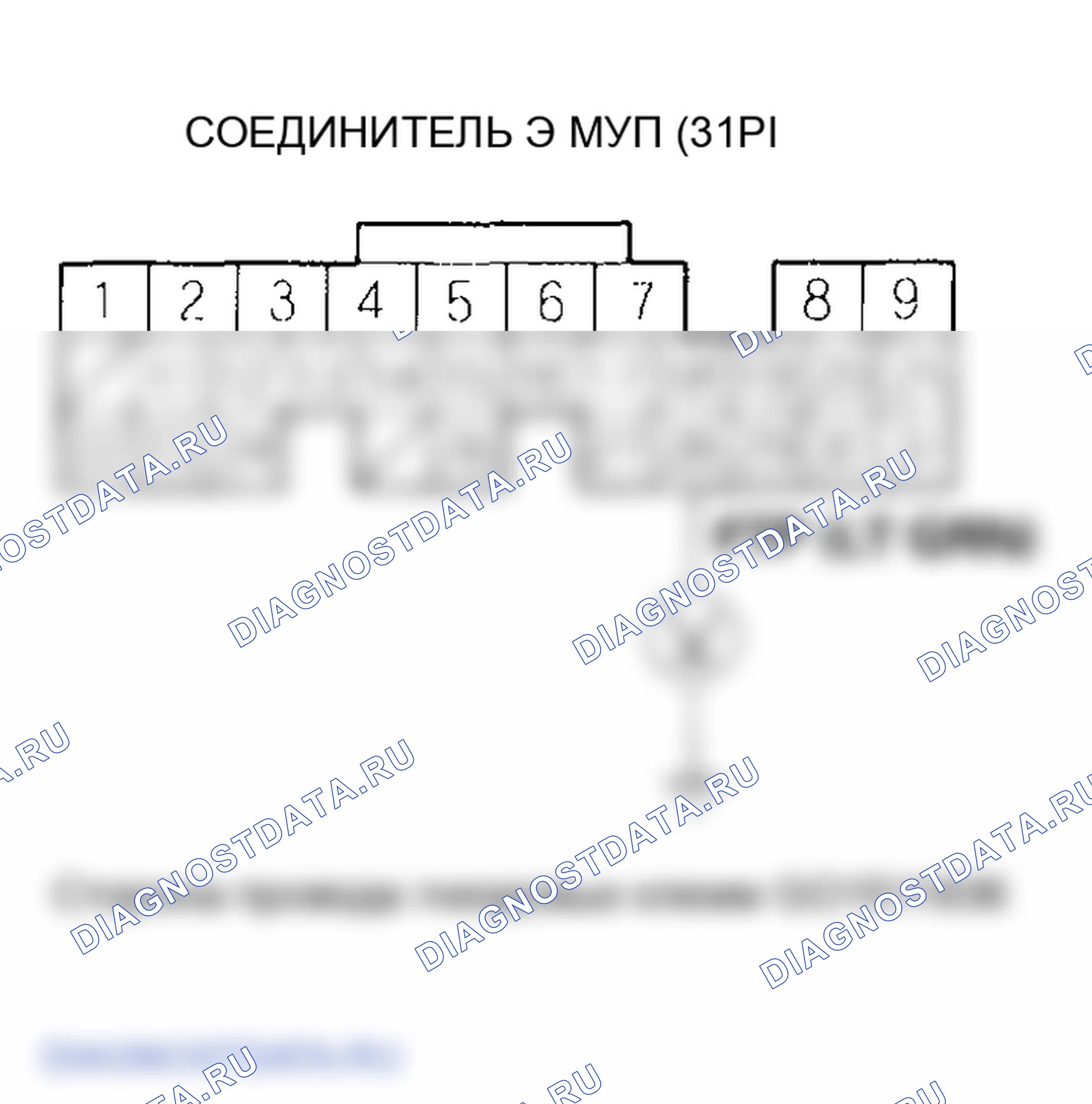 Рис. 75: расшифровка кода ошибки P0452 - ' 01 Модель: схема датчика FTP низкого напряжения. Honda Odyssey II