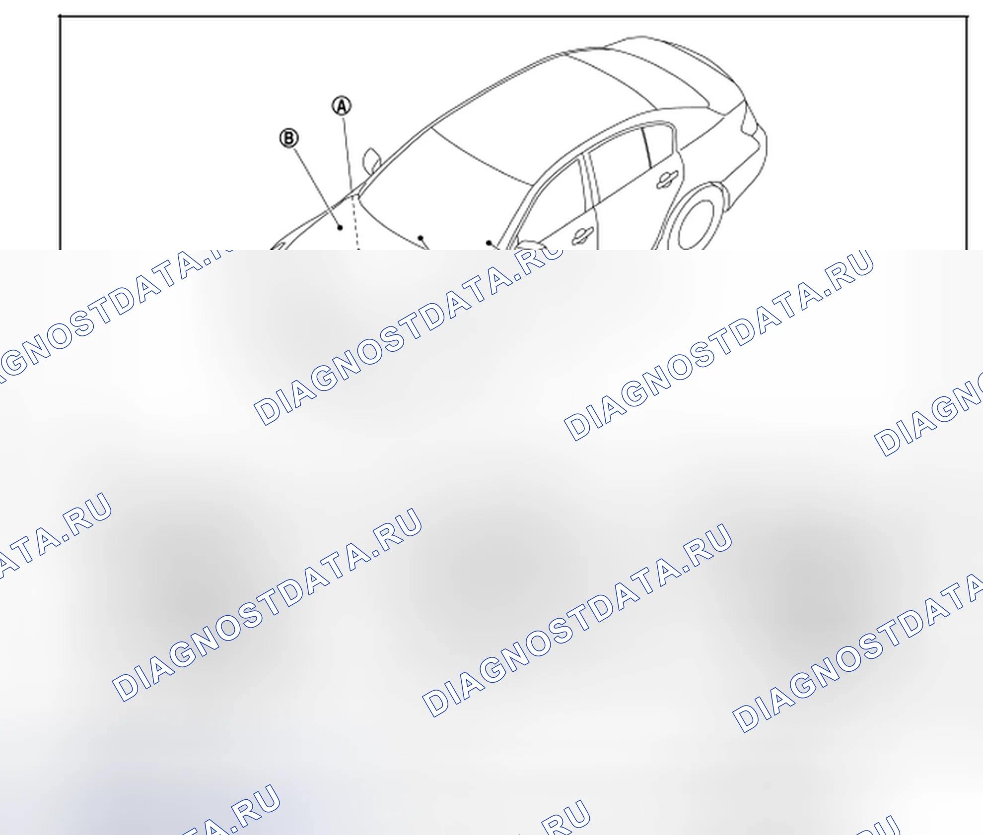 Рис. 65: Расположение компонентов. Infiniti G35 IV