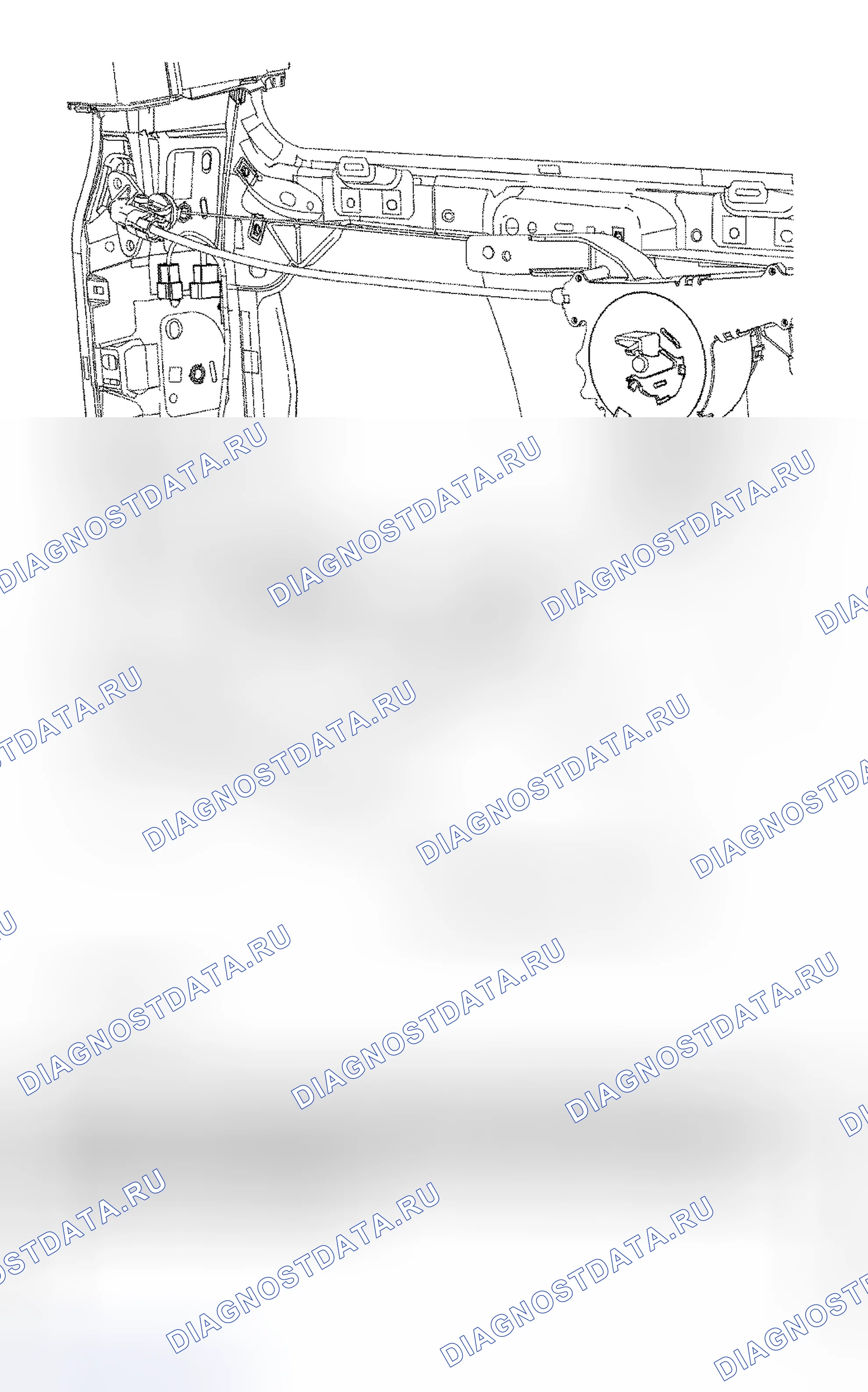 Рис. 147: Модуль силовой раздвижной двери (PSD) - Lh. Hyundai Mistra I рестайлинг