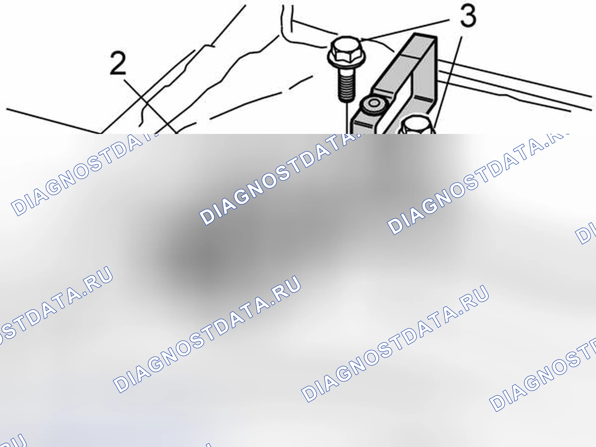 Рис. 121: Снятие пряжки ремня безопасности. Volvo V70 II