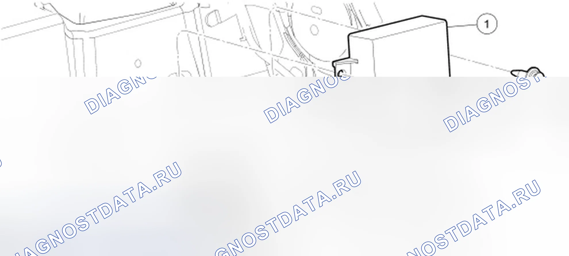 Рис. 12: Модуль помощи при парковке (PAM). Ford Fusion I рестайлинг