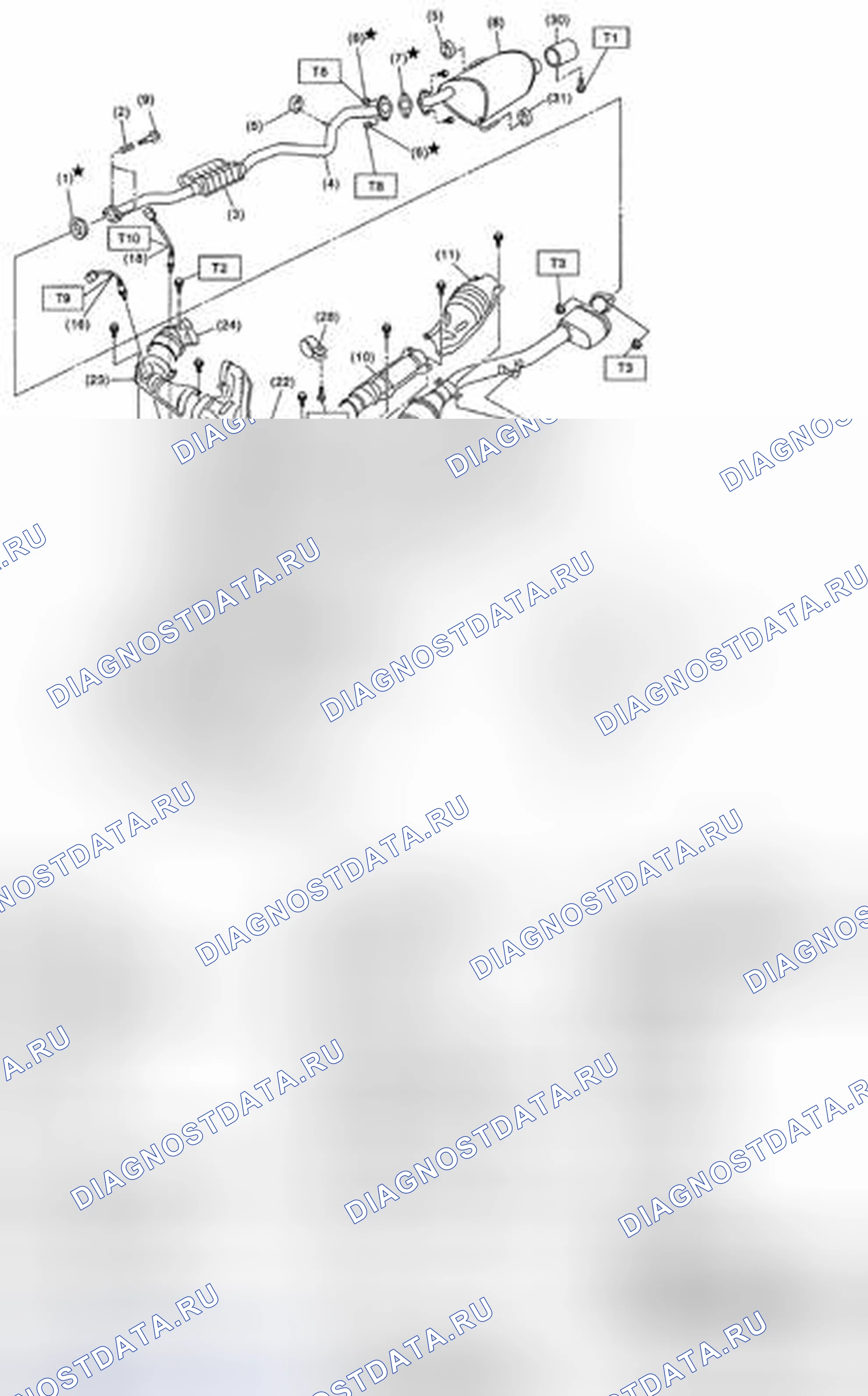 Рис. 1: КОМПОНЕНТ. Subaru Outback BR