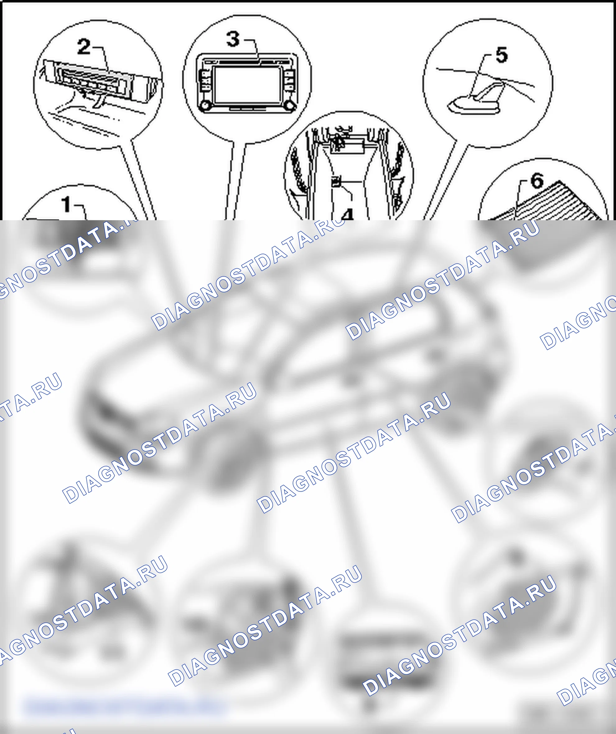 Аудиосистема RCD 510. Volkswagen Golf Mk5