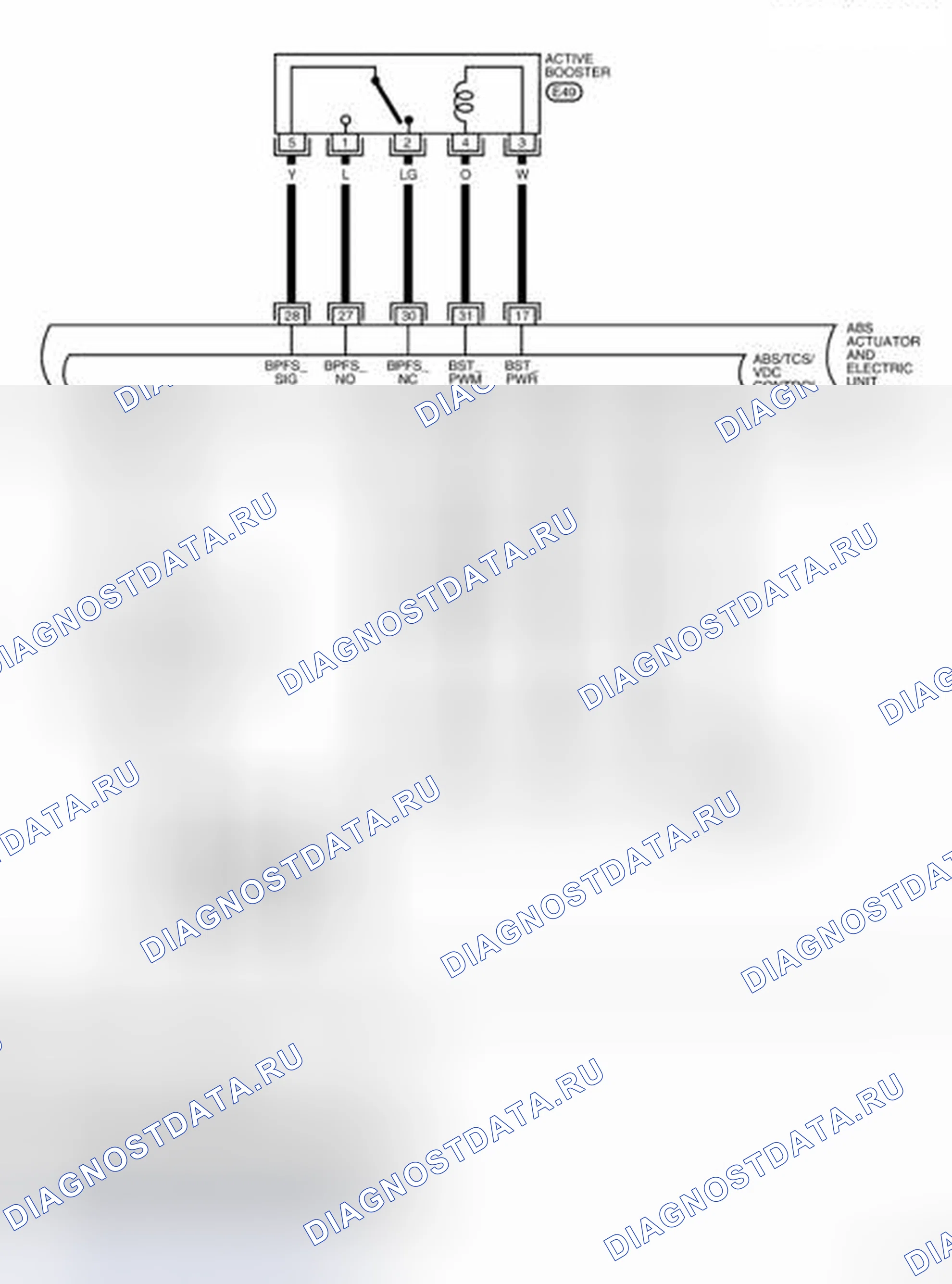 Рис. 75: электросхема - BRC-VDC-04. Nissan Frontier D40