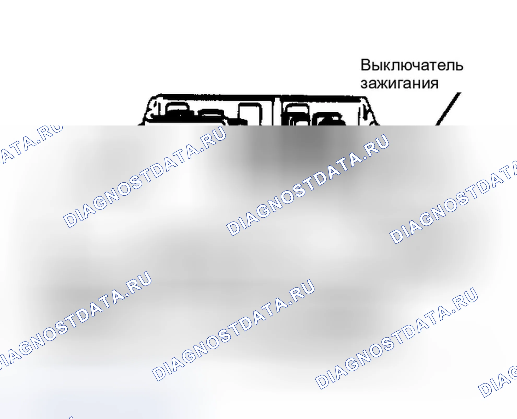 Рис. 2: ВЫКЛЮЧАТЕЛЬ ЗАЖИГАНИЯ. GMC Cab & Chassis R3500 